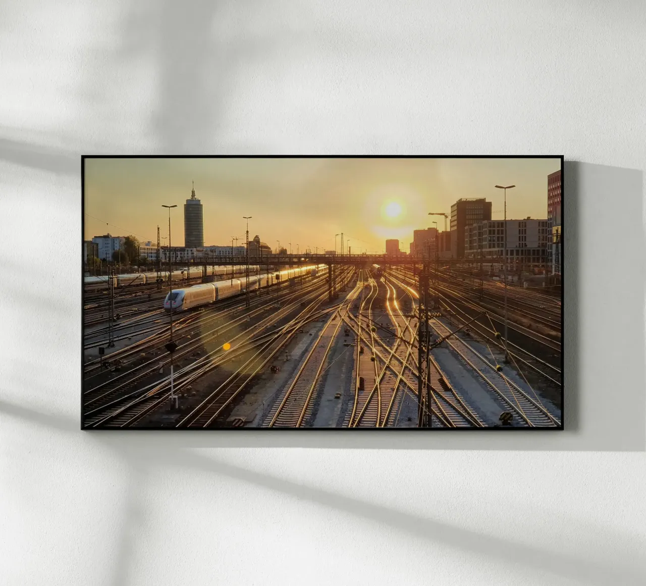 Tracce nella luce plexiglass da sini-bini