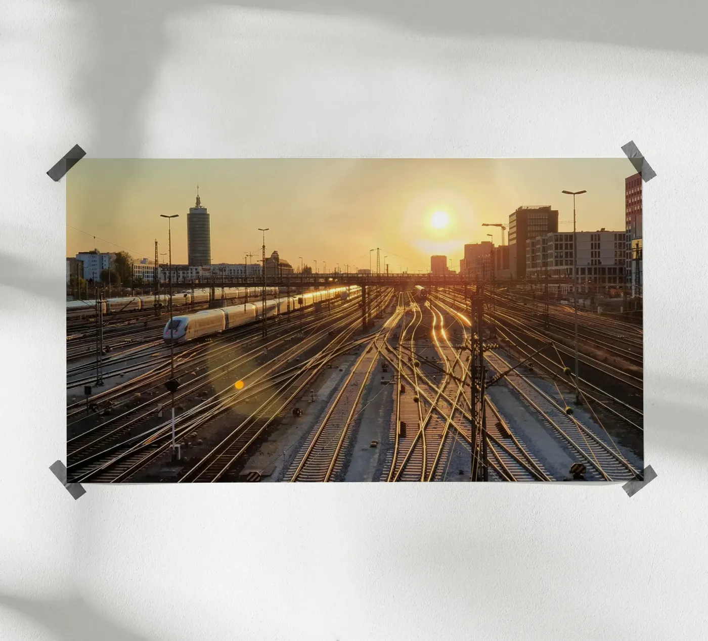 Tracce nella luce poster da sini-bini