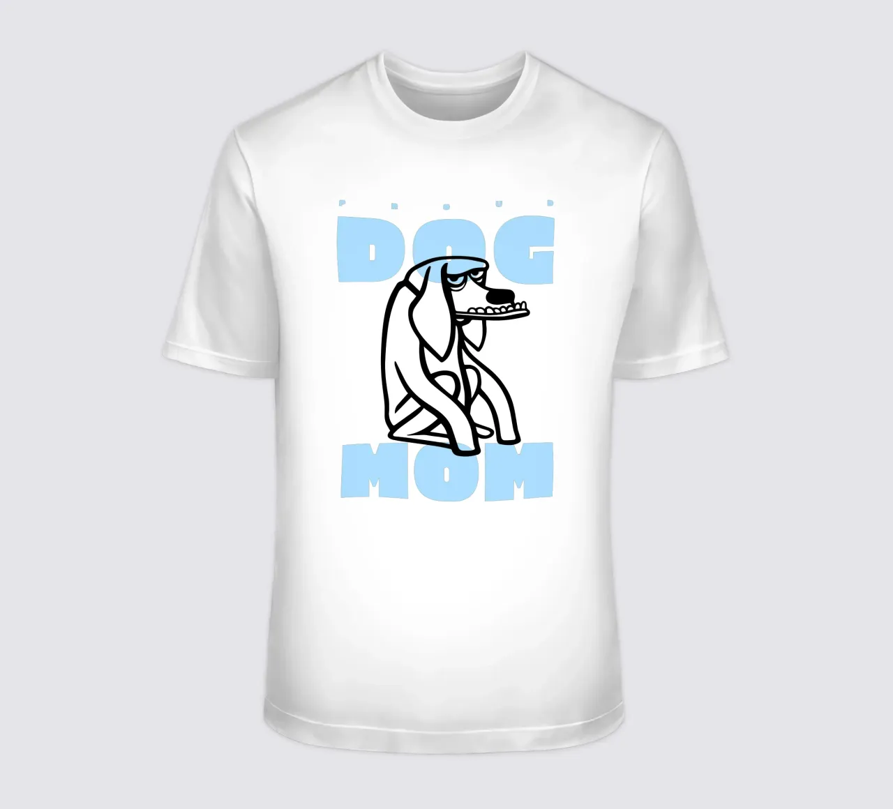 Mamma di un cane orgoglioso t-shirt da Bureau Purpur
