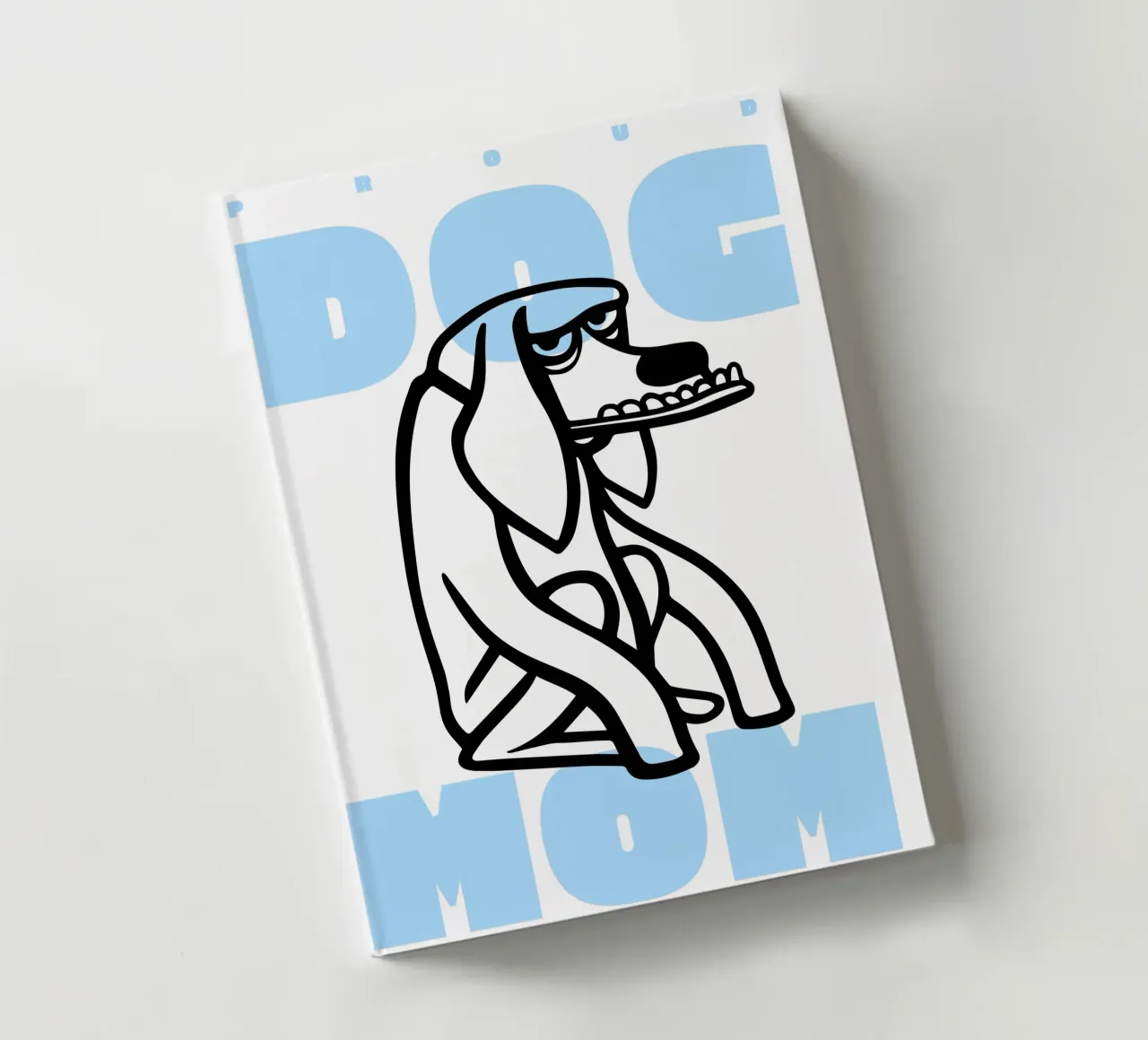 Stolze Hundemama Notizbuch von Bureau Purpur