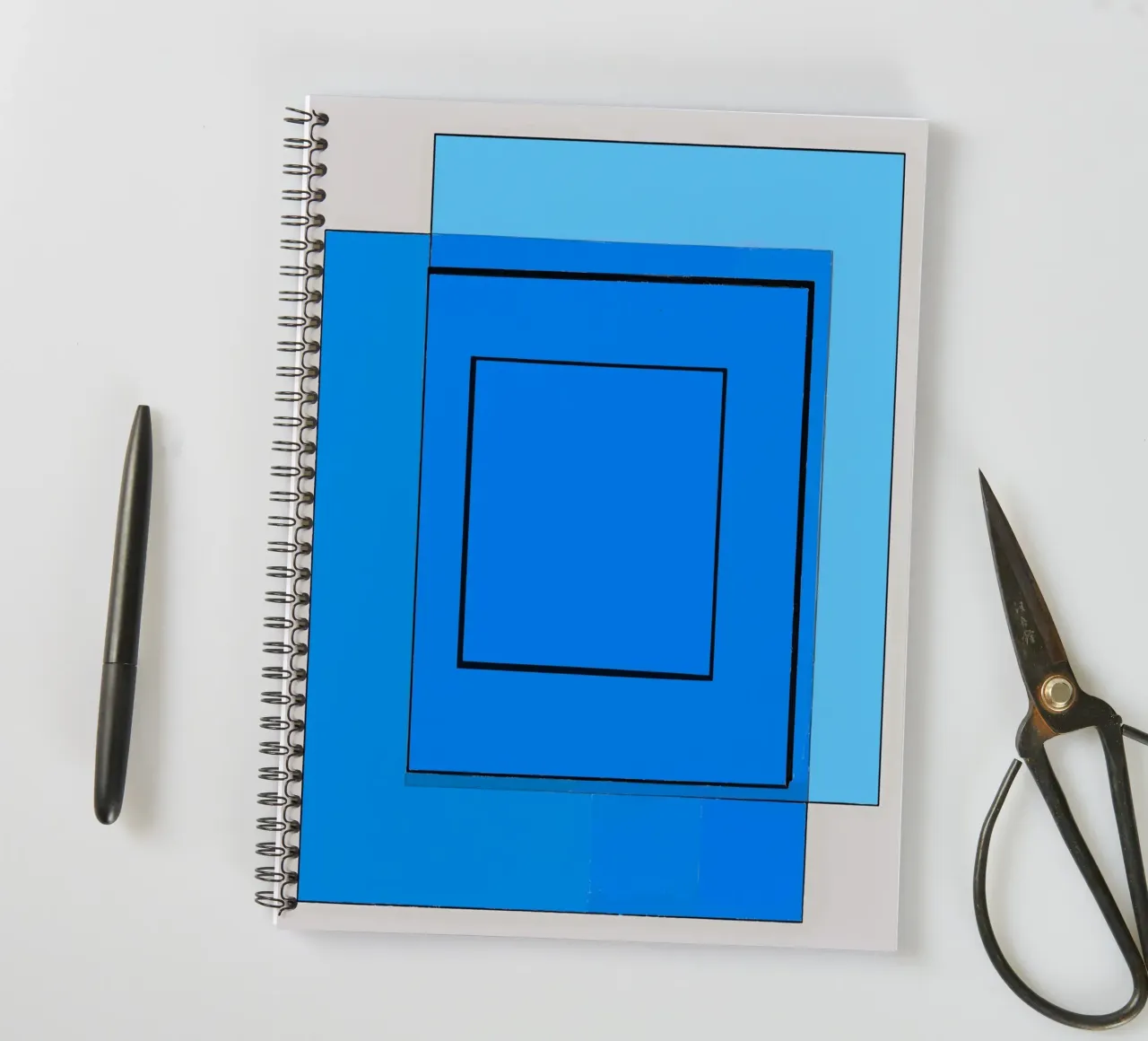 F.Geometric1005 diario ad anelli da WALLART-Peter Lorenz