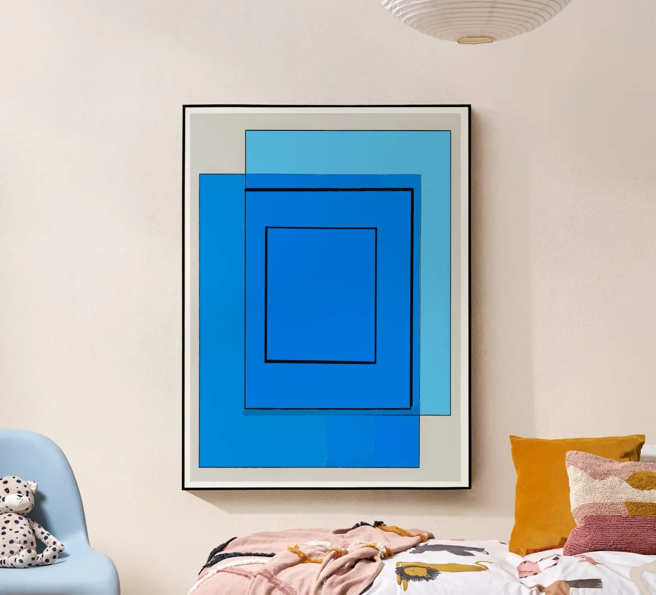 F.Geometric1005 plexiglass da WALLART-Peter Lorenz