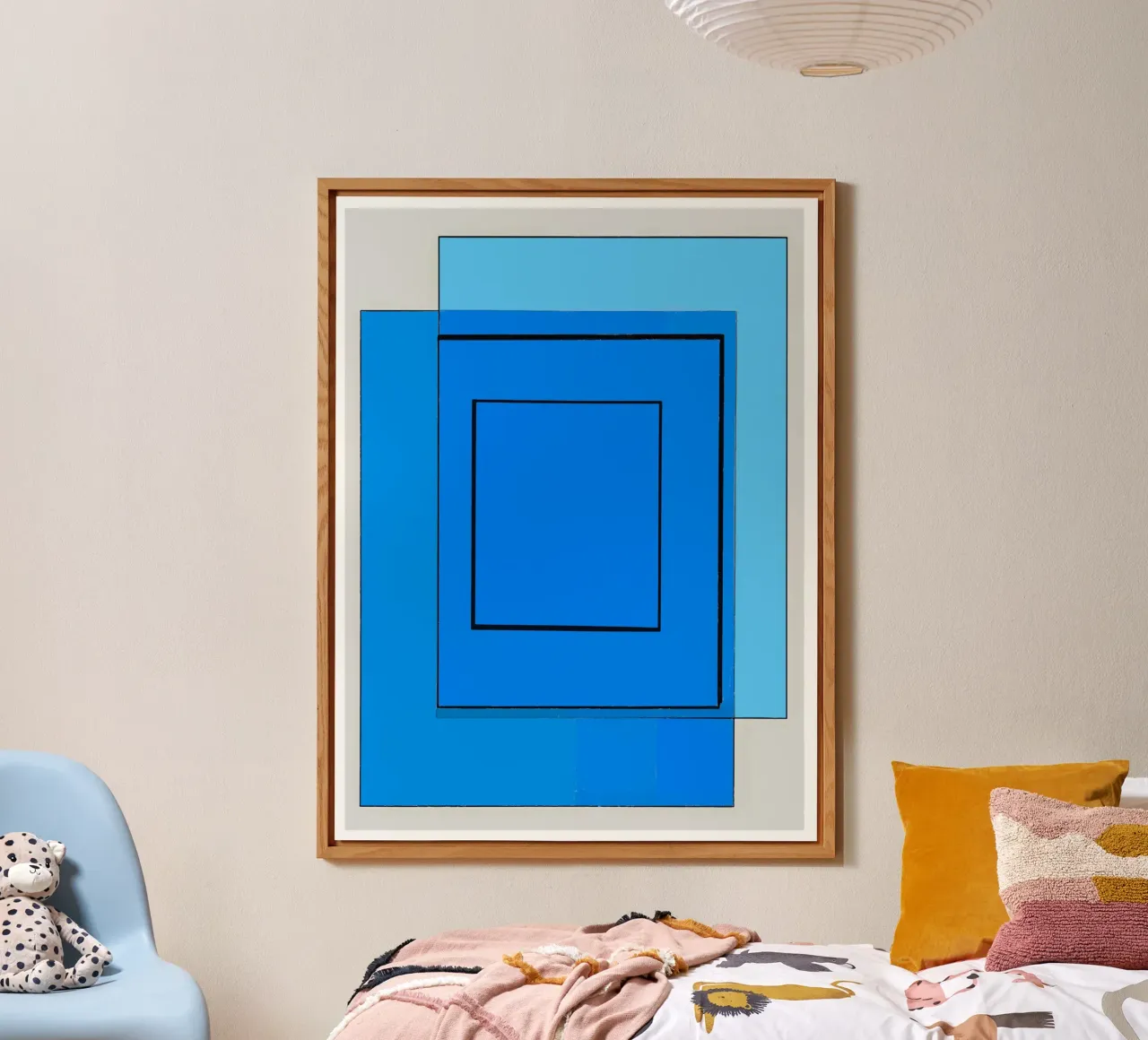 F.Geometric1005 alluminio dibond da WALLART-Peter Lorenz