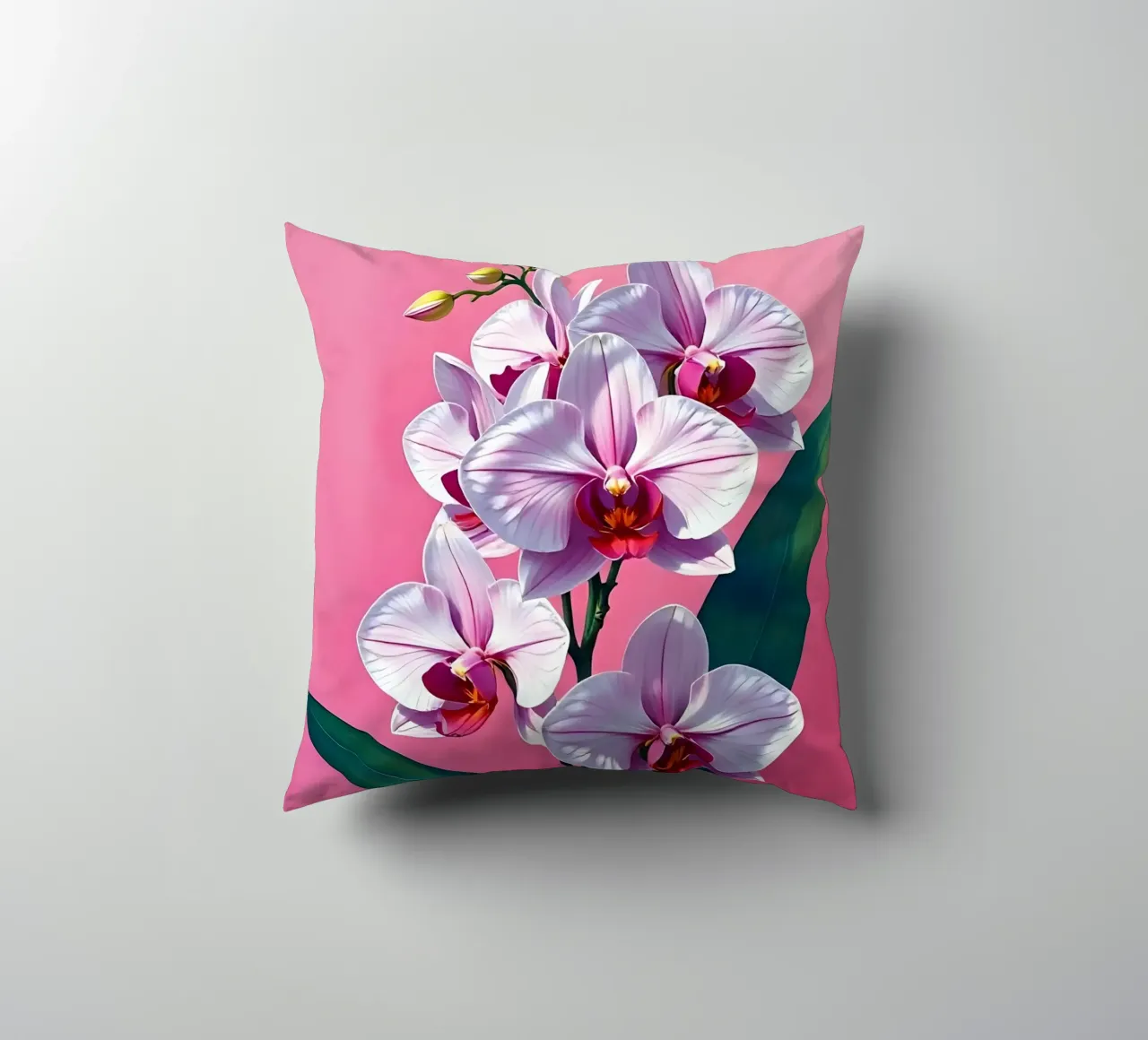Stile_orchidea_C_5 cuscino da Farb- und Blütenzauber by LK