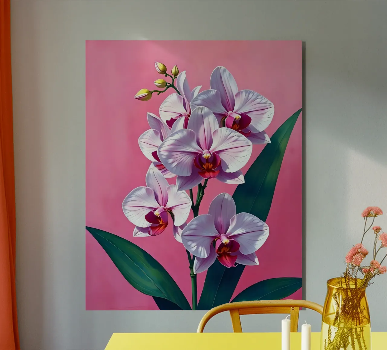 Stile_orchidea_C_5 alluminio dibond da Farb- und Blütenzauber by LK