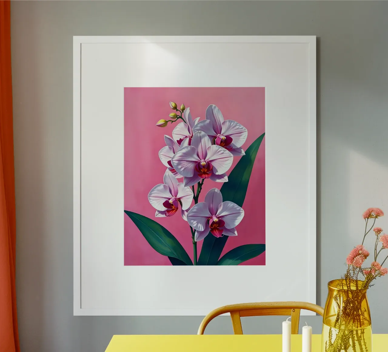 Style_orchidée_C_5 poster de Farb- und Blütenzauber by LK