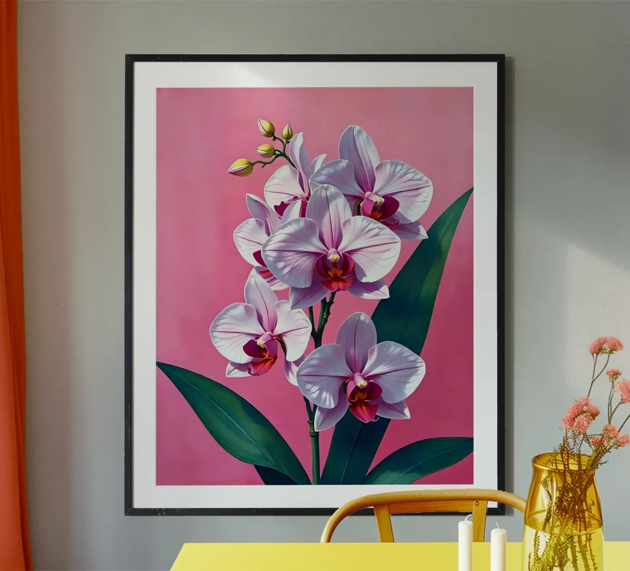 Style_orchidée_C_5 poster de Farb- und Blütenzauber by LK