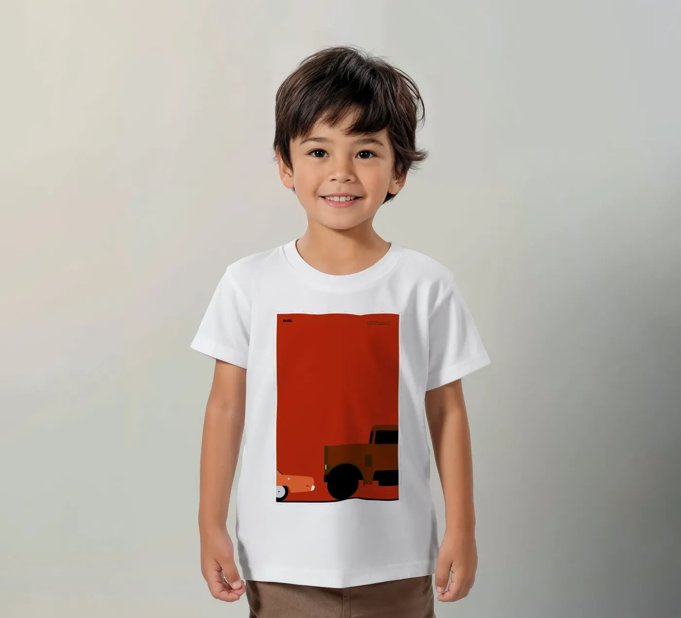 duel t-shirt bambini da Marcin Plonka