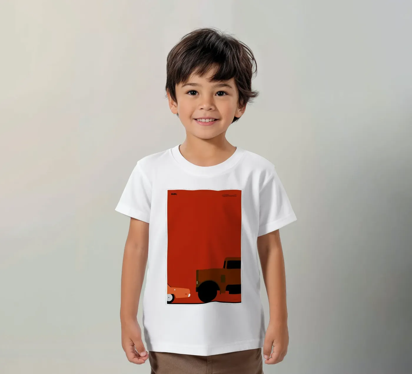 duel t-shirt bambini da Marcin Plonka