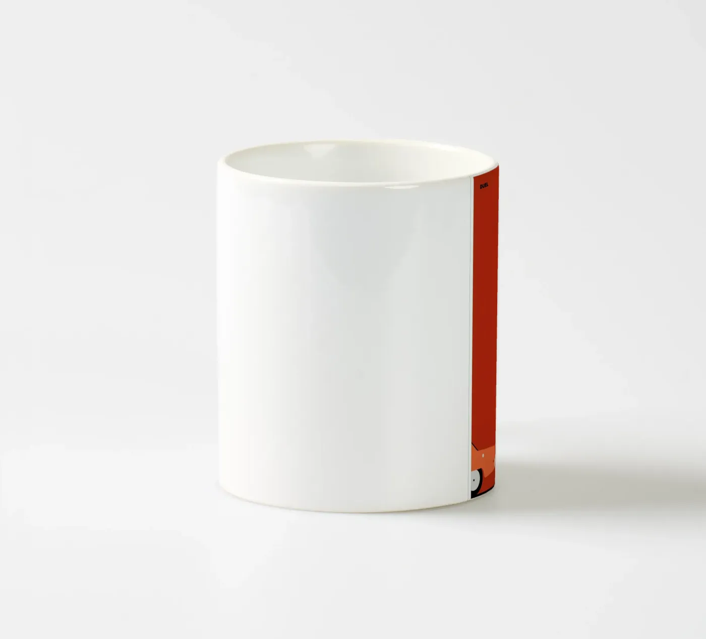 duel ceramic mug by Marcin Plonka