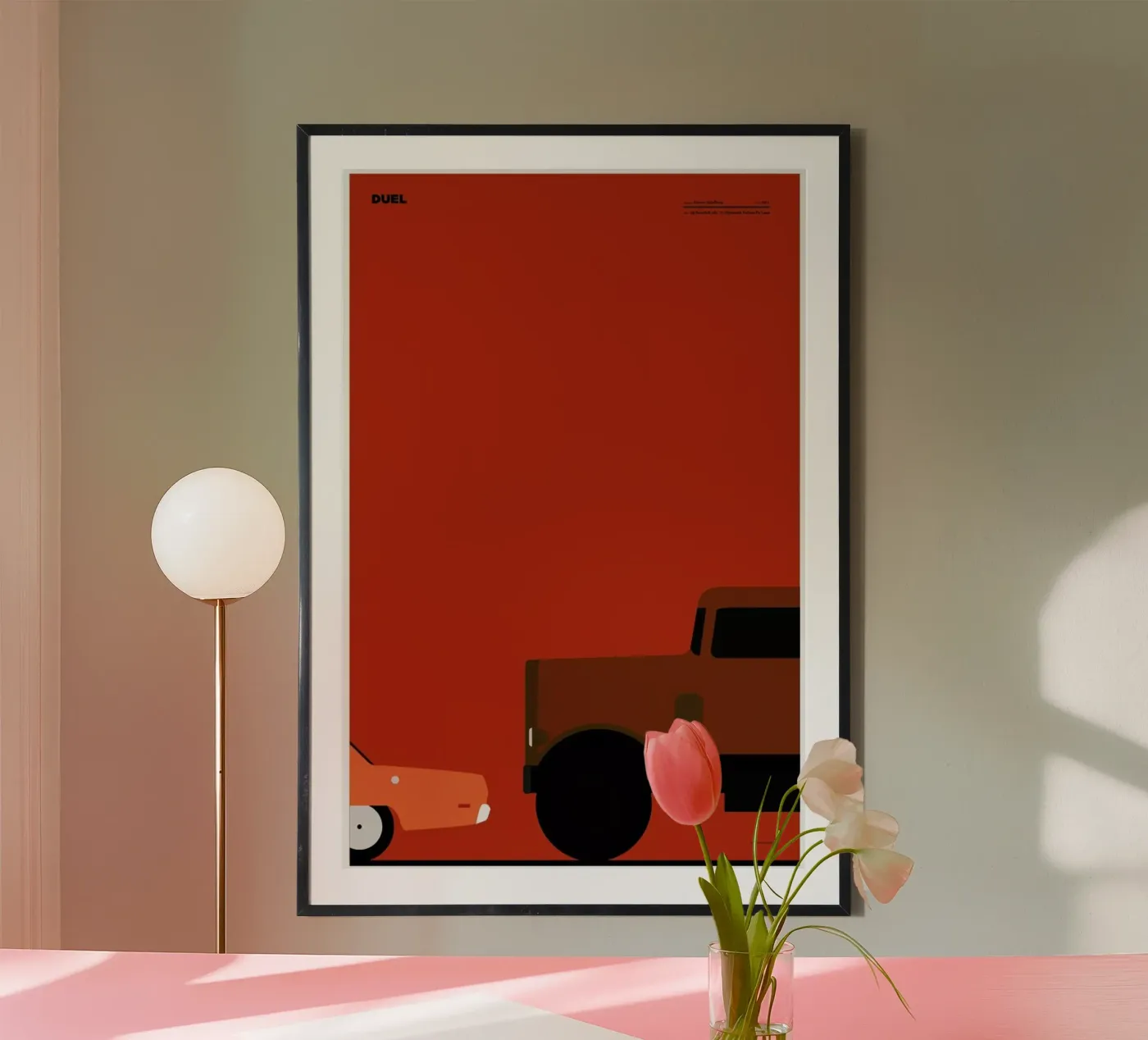 duel poster van Marcin Plonka
