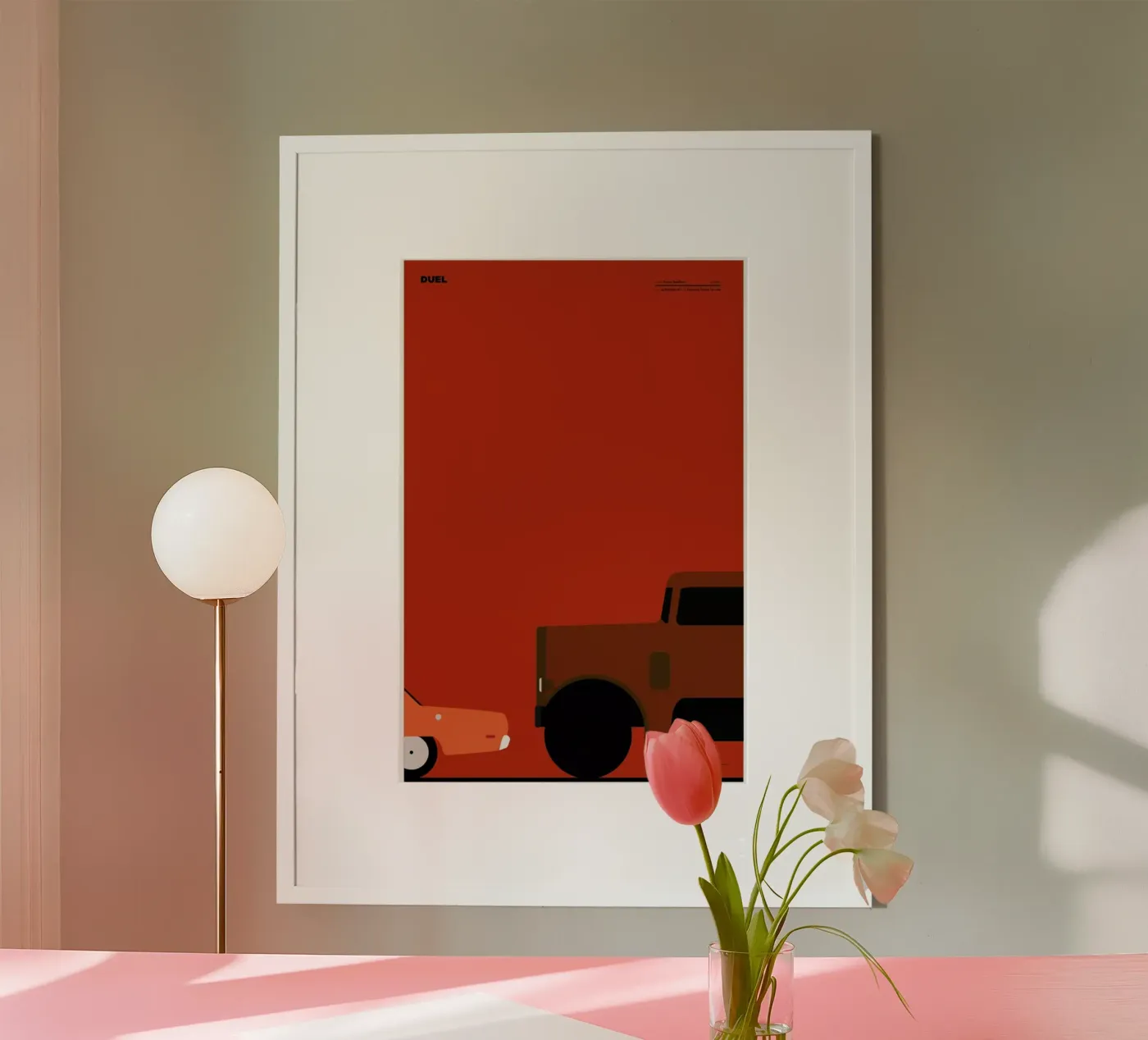 duel poster van Marcin Plonka