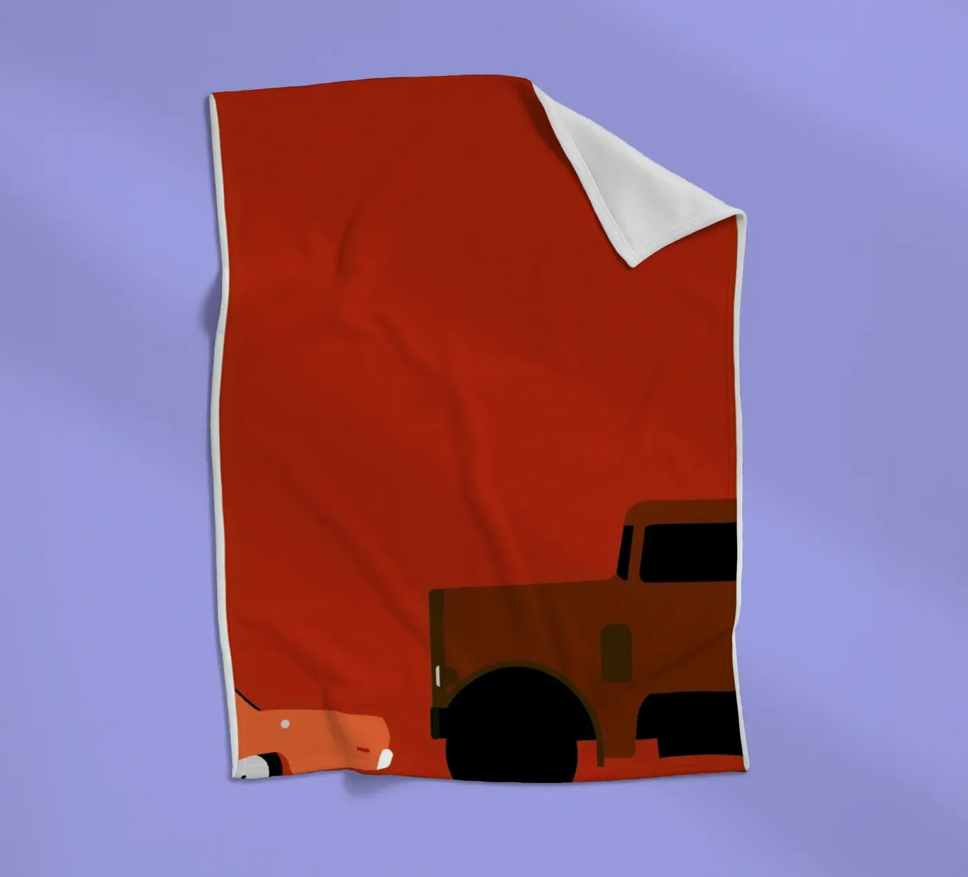 duel Fleecedecke von Marcin Plonka