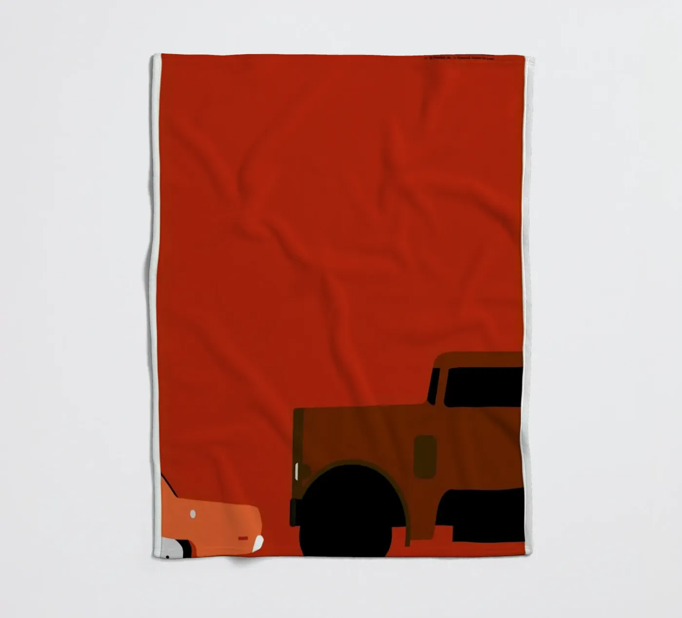 duel Fleecedecke von Marcin Plonka