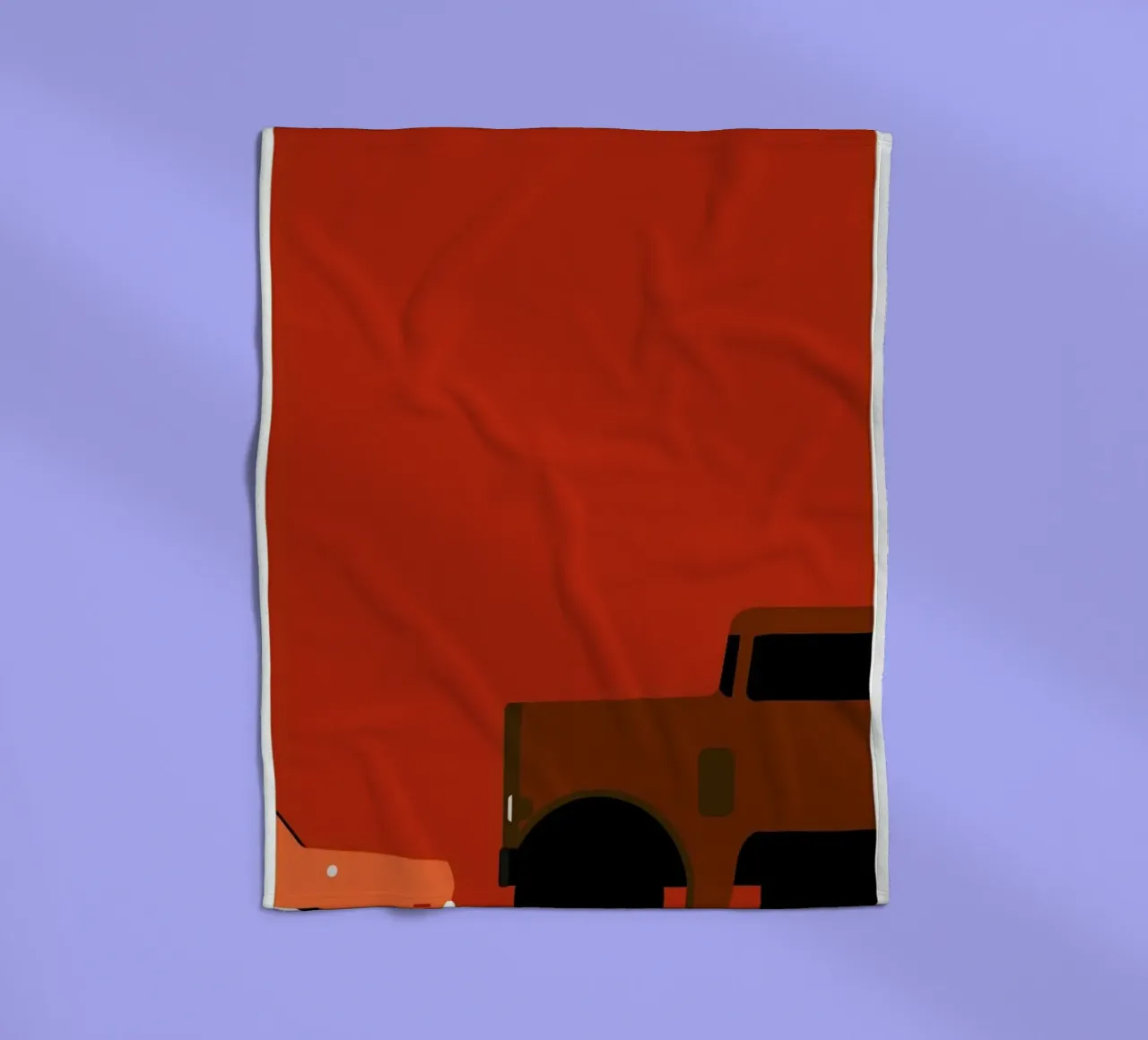 duel Fleecedecke von Marcin Plonka