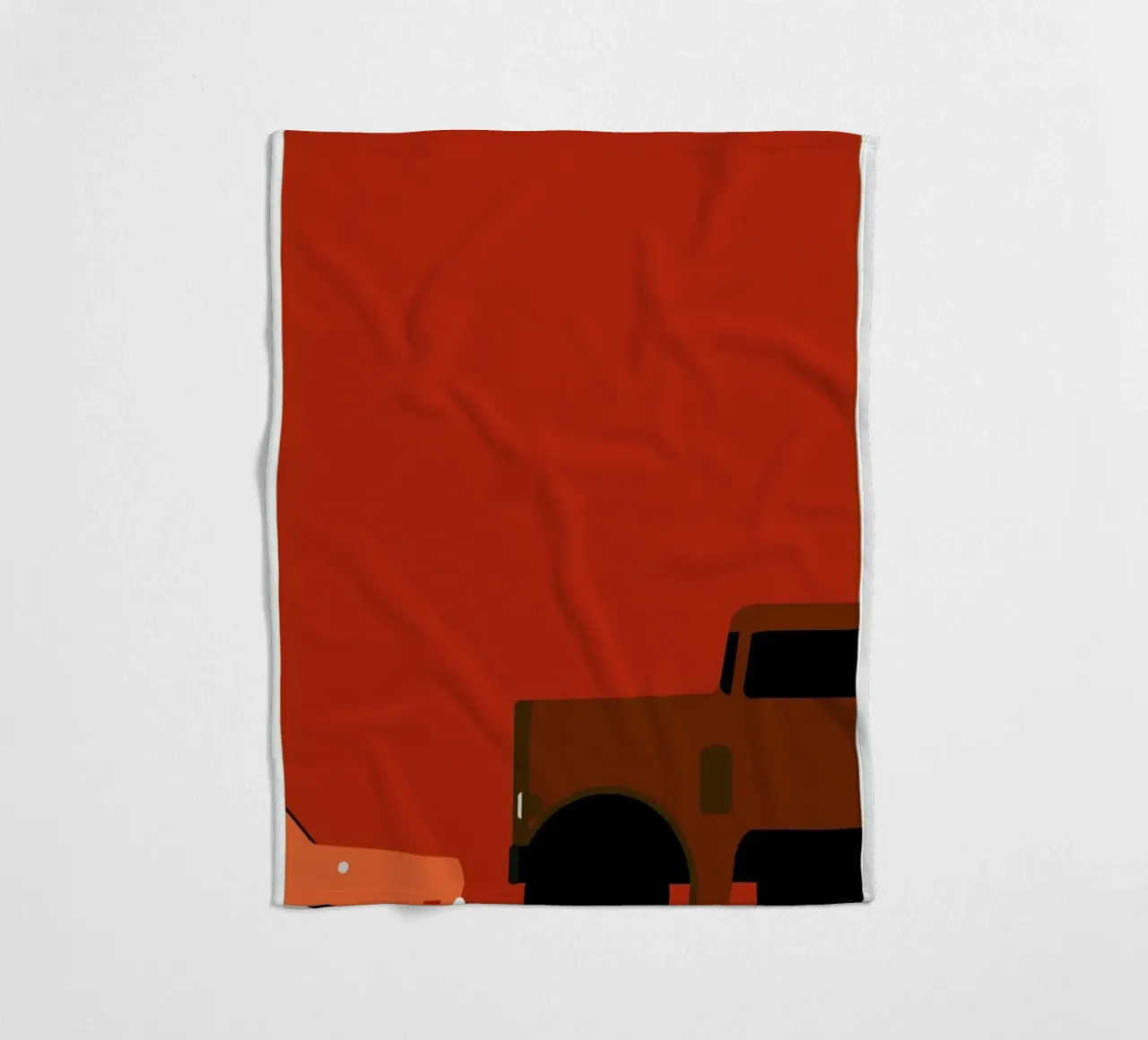 duel Fleecedecke von Marcin Plonka