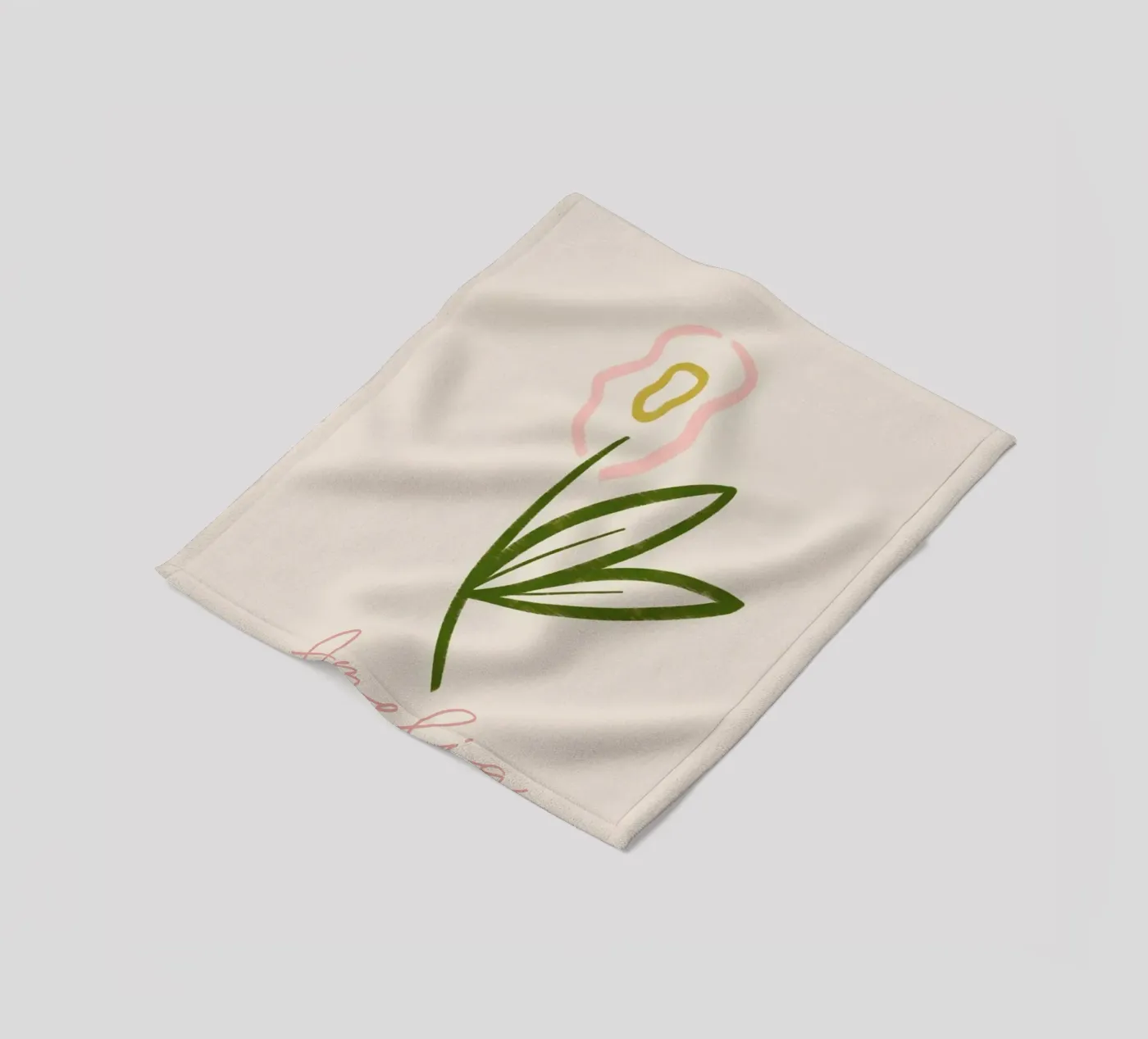 Flor Fleecedecke von Galaxy Eyes