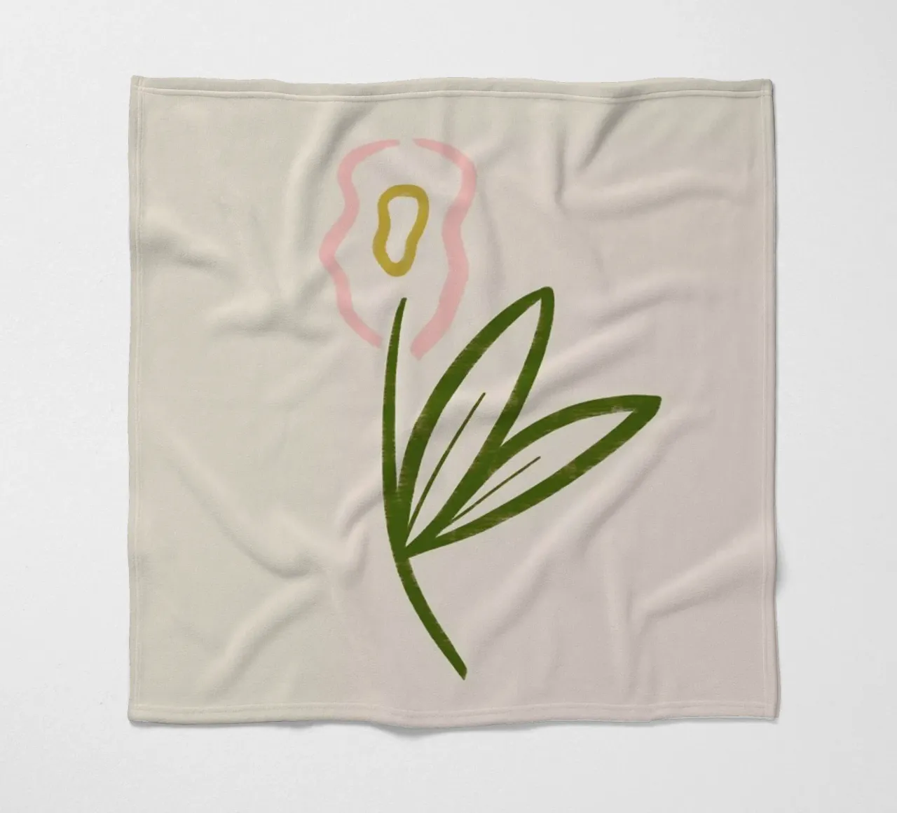 Flor Fleecedecke von Galaxy Eyes