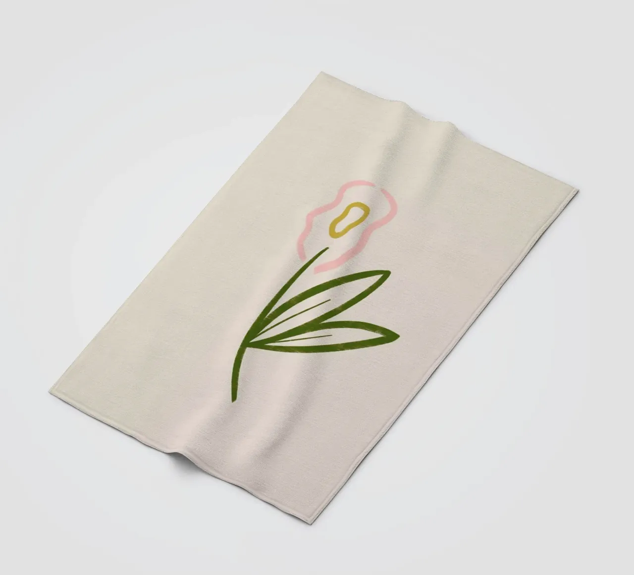 Flor Fleecedecke von Galaxy Eyes