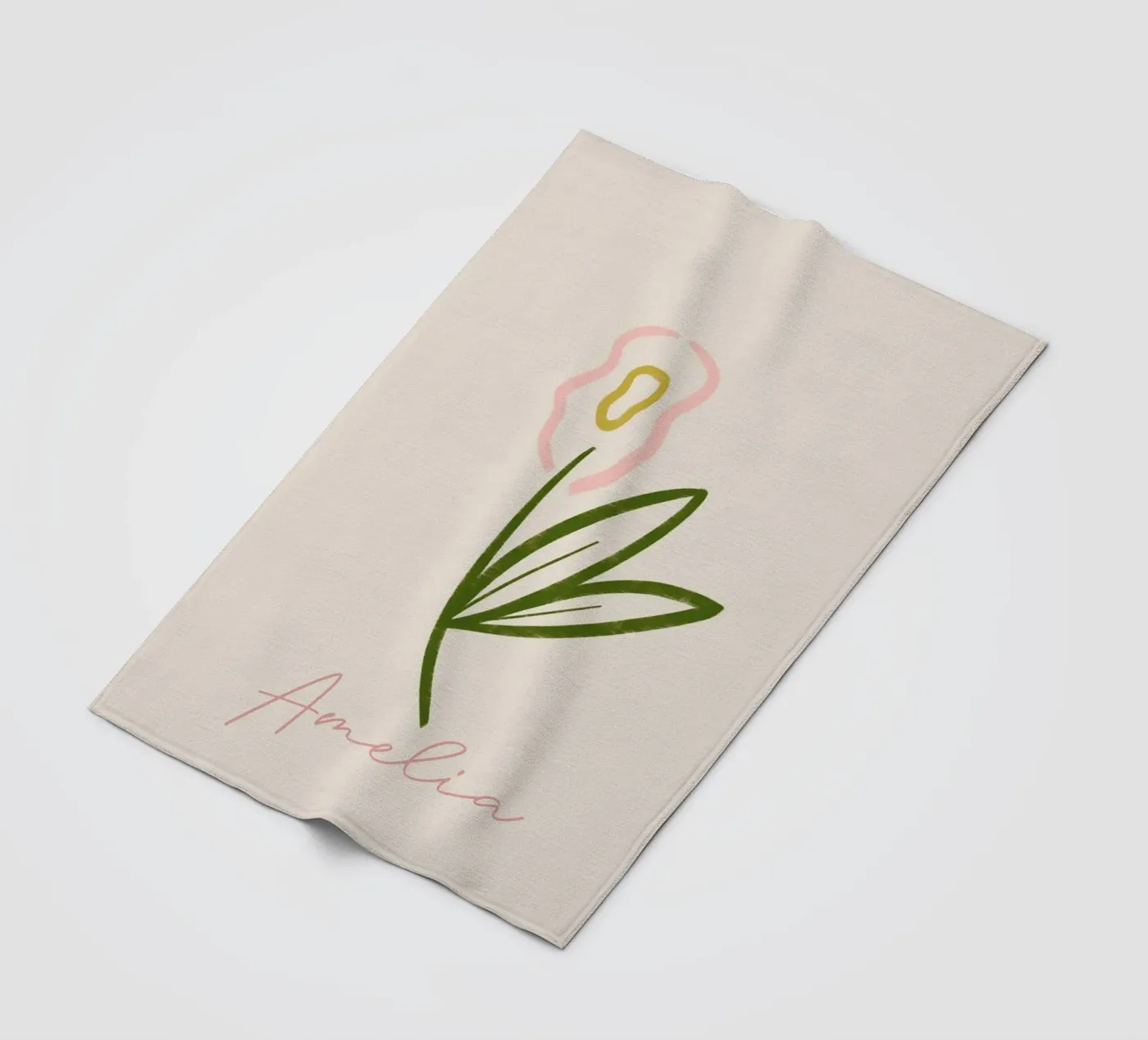 Flor Fleecedecke von Galaxy Eyes