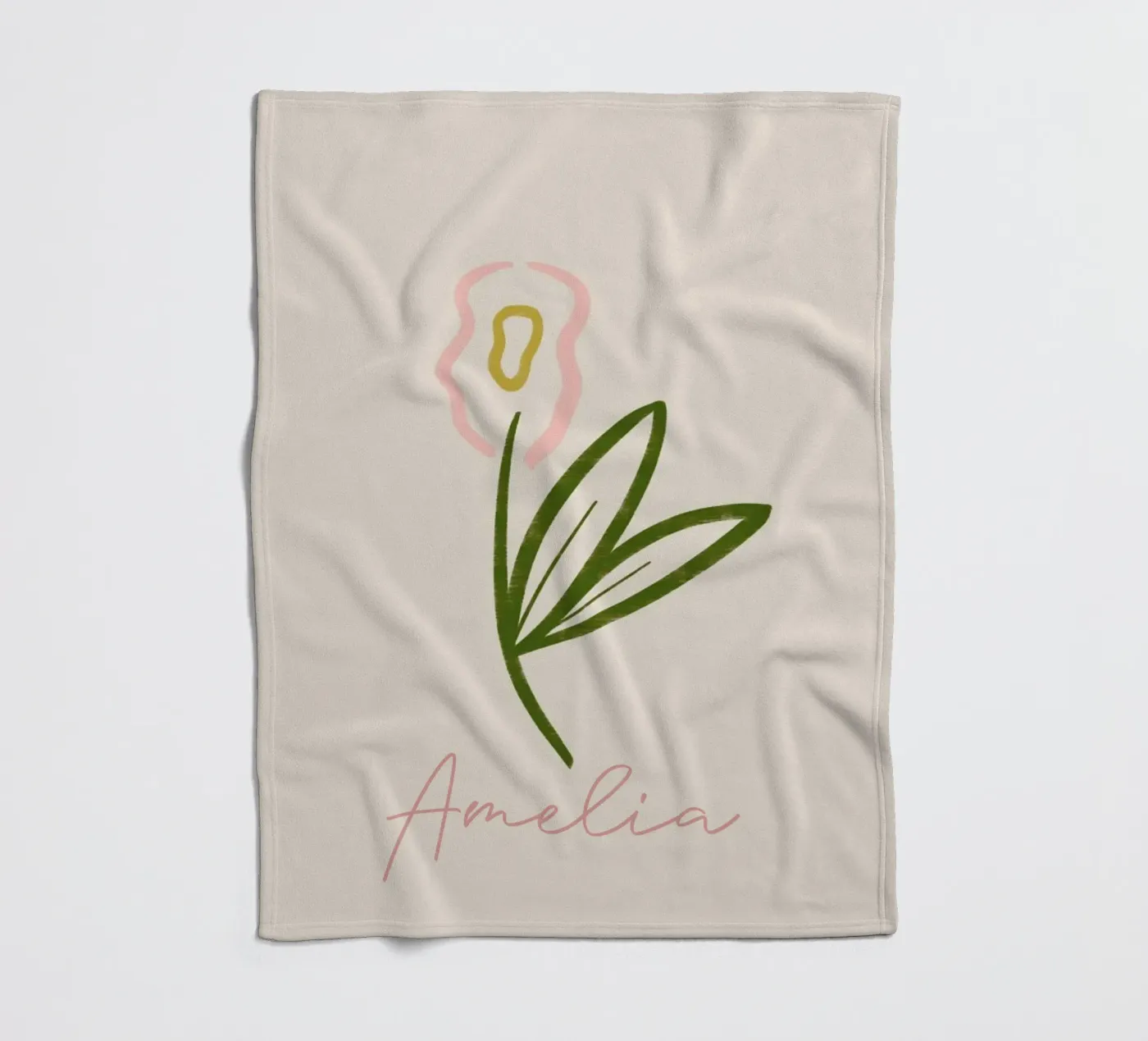 Flor fleece blanket by Galaxy Eyes