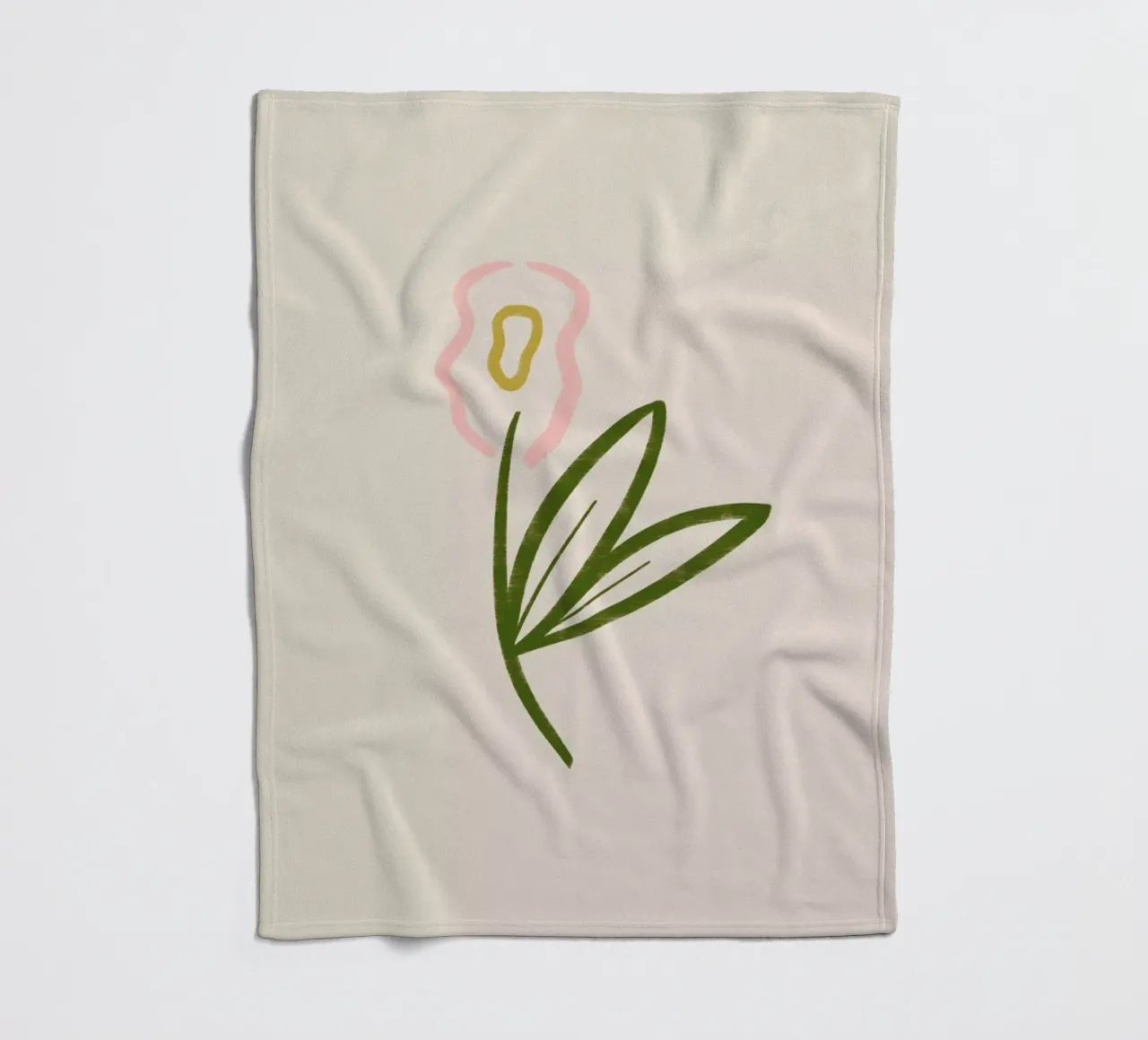 Flor Fleecedecke von Galaxy Eyes