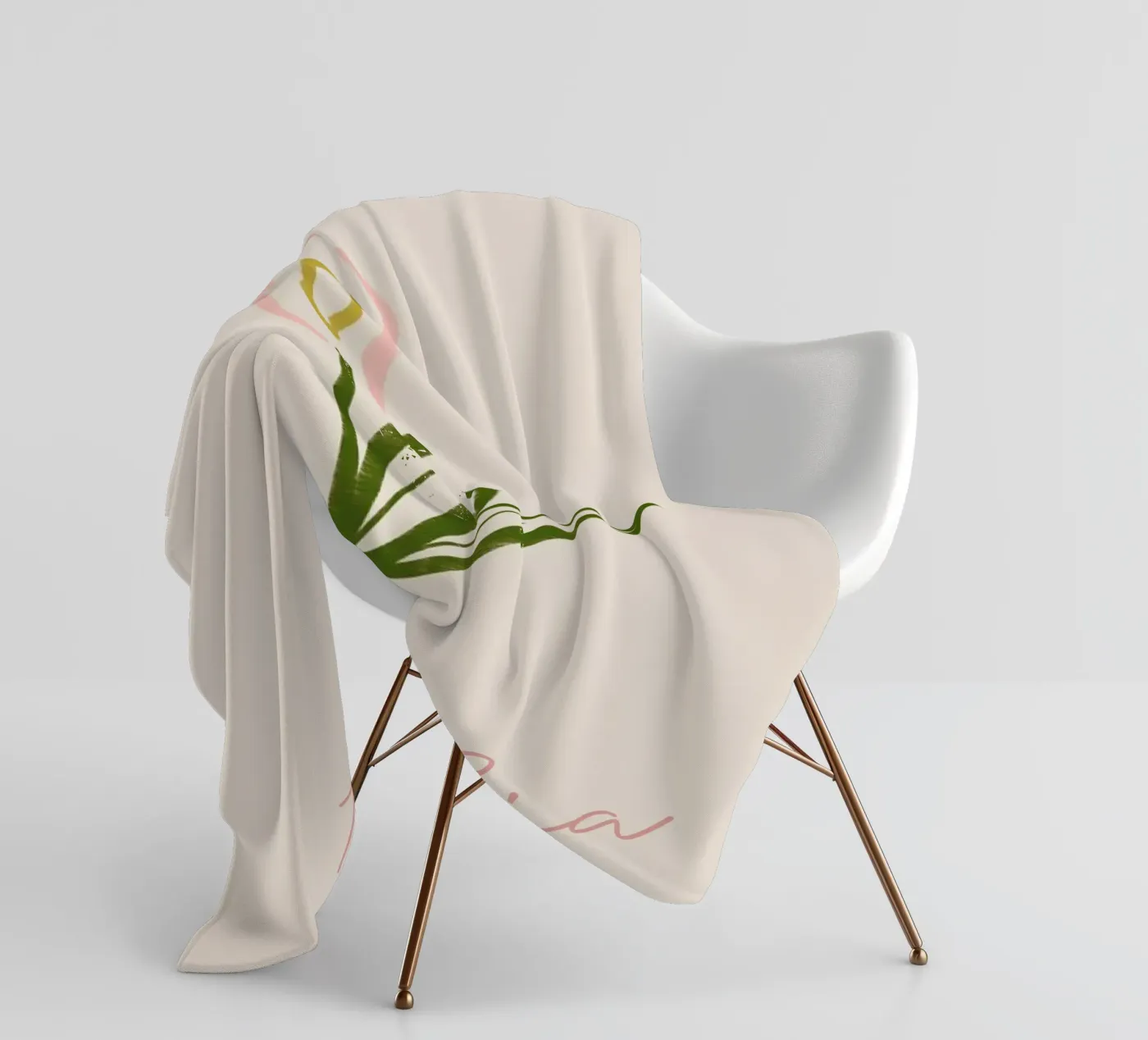 Flor Fleecedecke von Galaxy Eyes