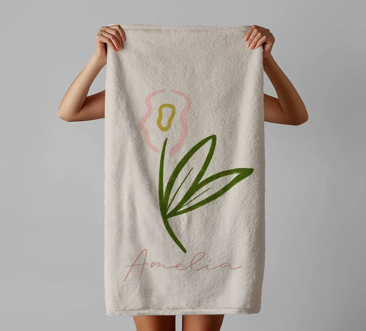 Flor badhanddoek van Galaxy Eyes