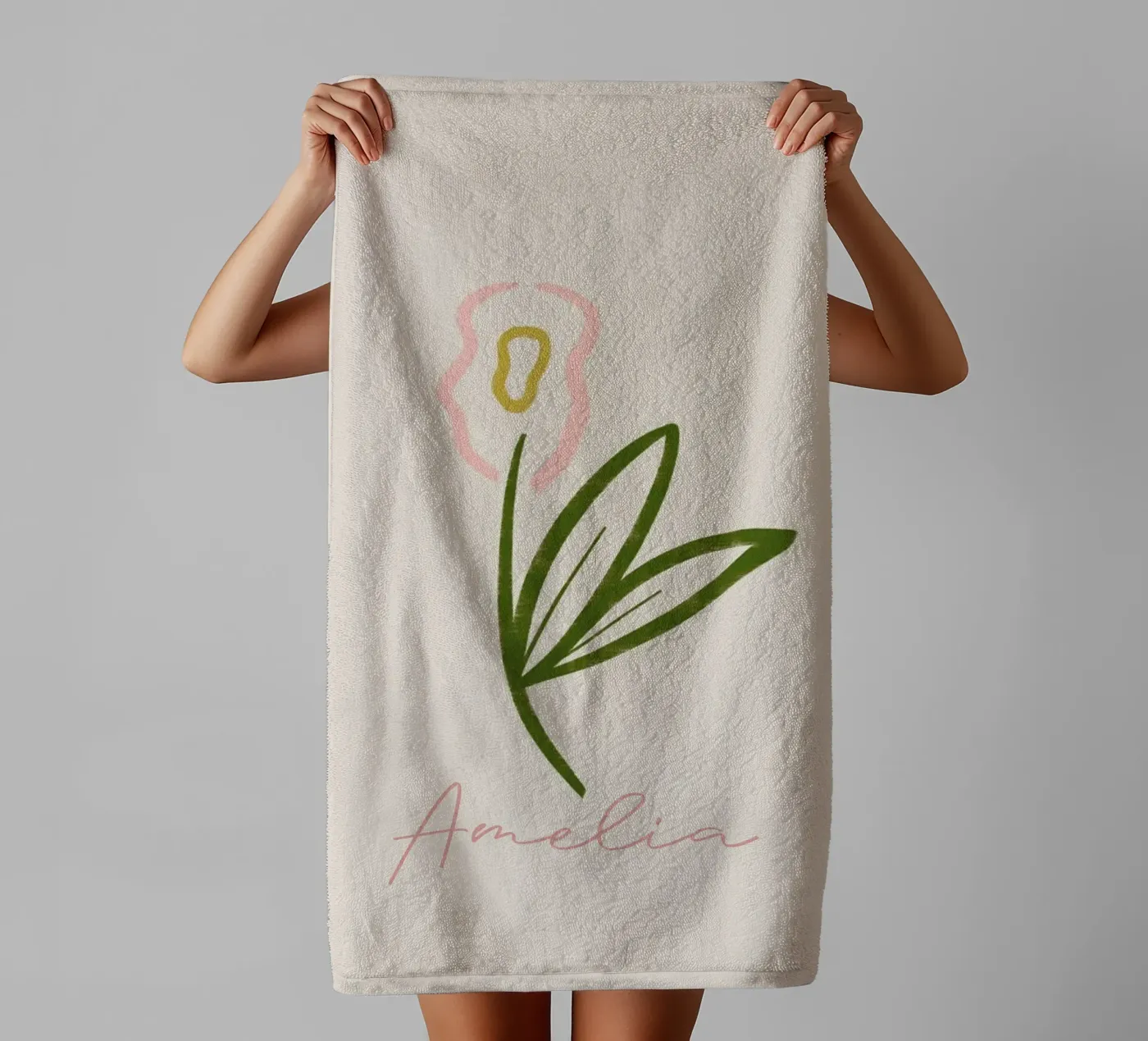 Flor Handtuch von Galaxy Eyes