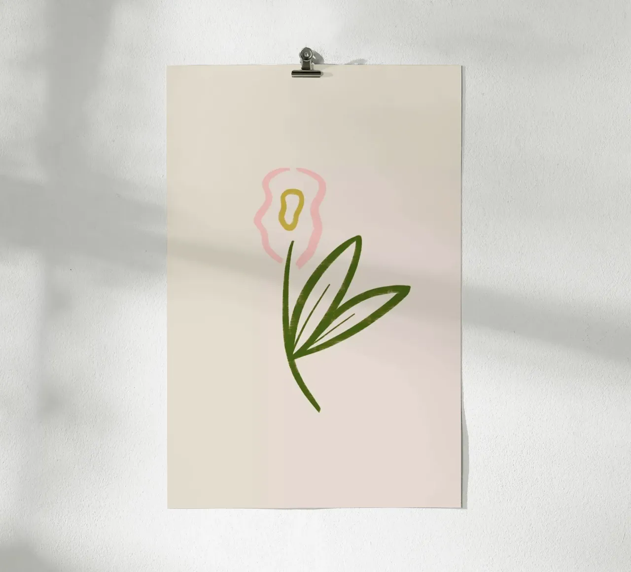 Flor poster con telaio in plastica da Galaxy Eyes