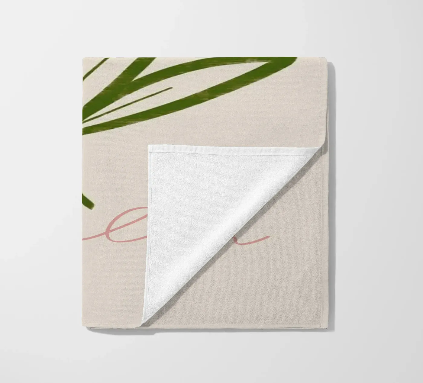 Flor beach towel by Galaxy Eyes