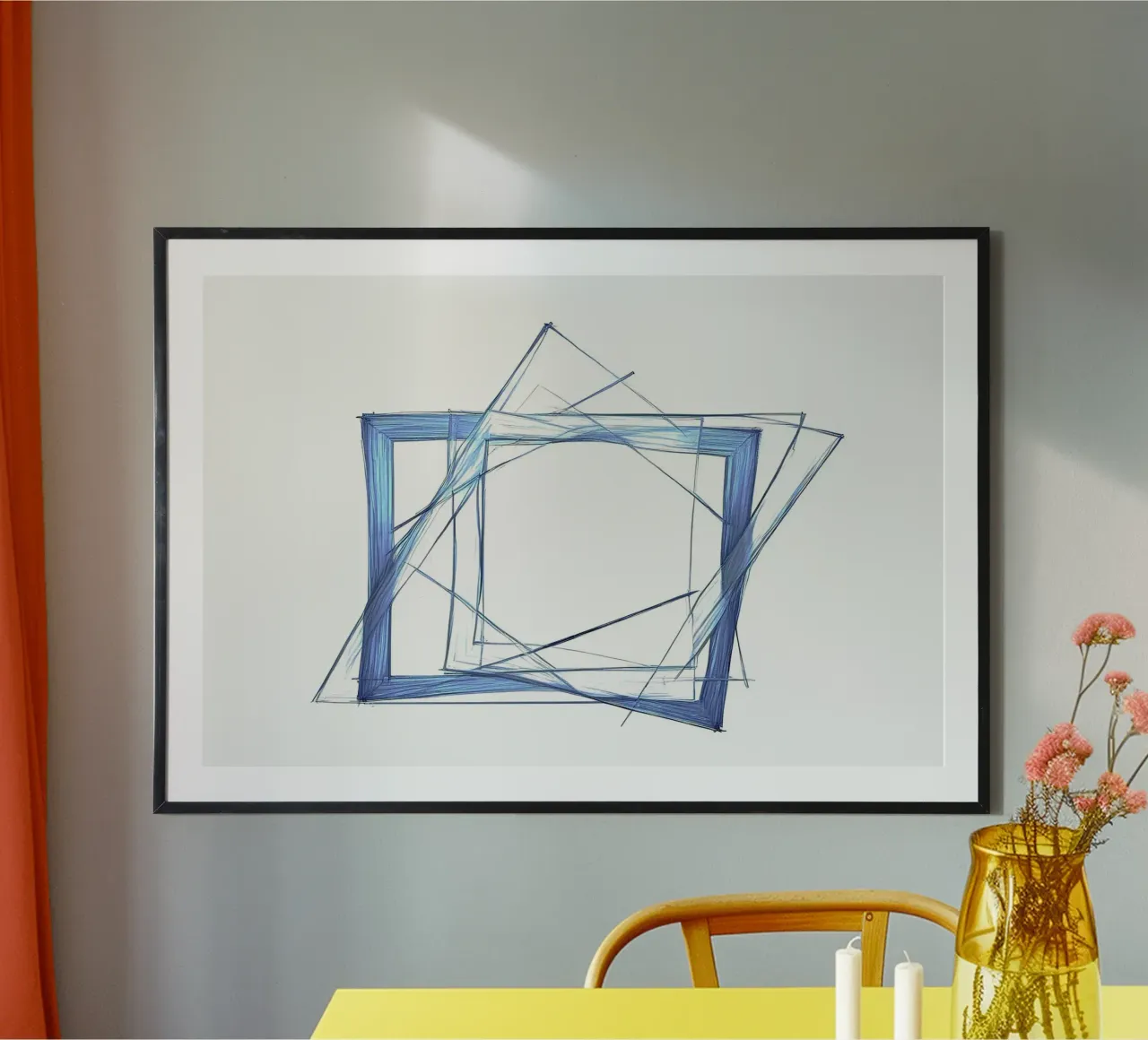 F.Geometric1021 poster da WALLART-Peter Lorenz