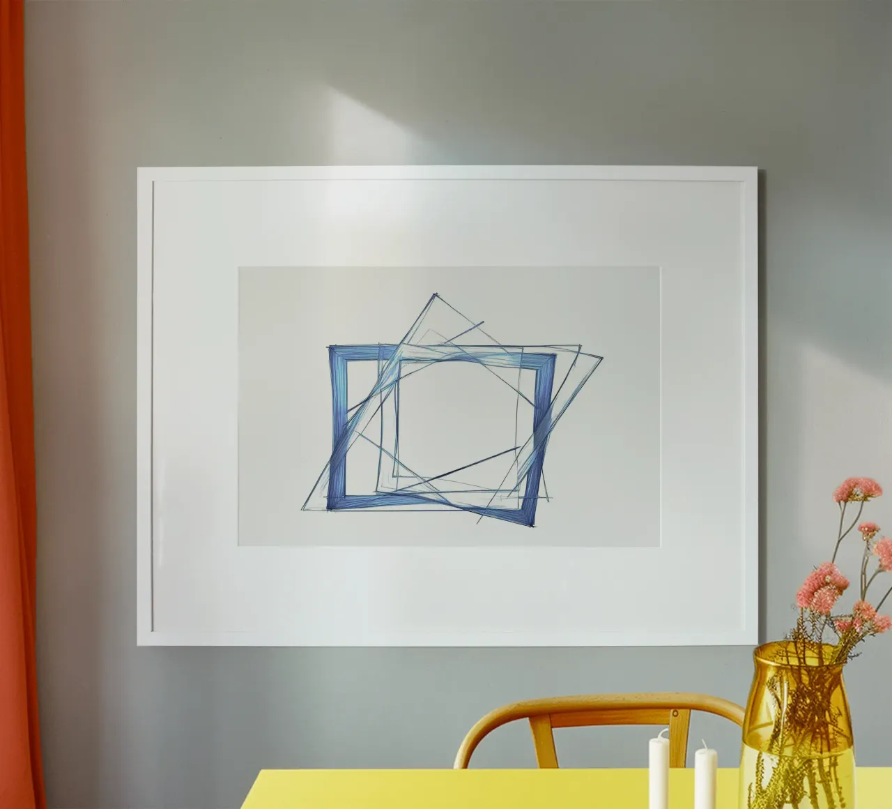 F.Geometric1021 poster da WALLART-Peter Lorenz