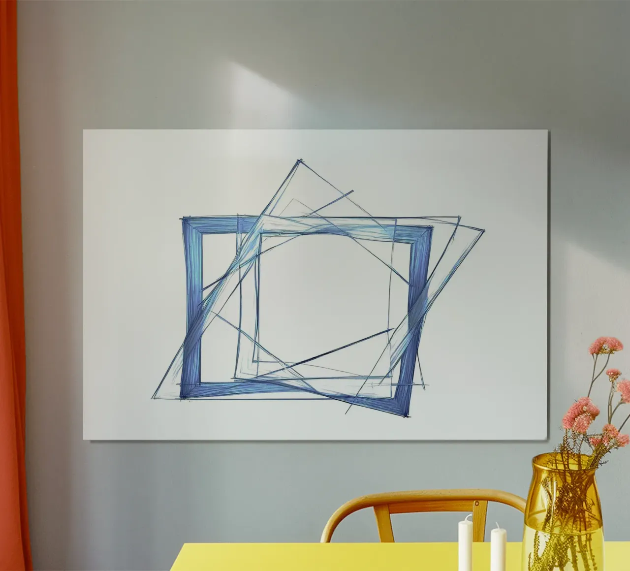 F.Geometric1021 poster da WALLART-Peter Lorenz