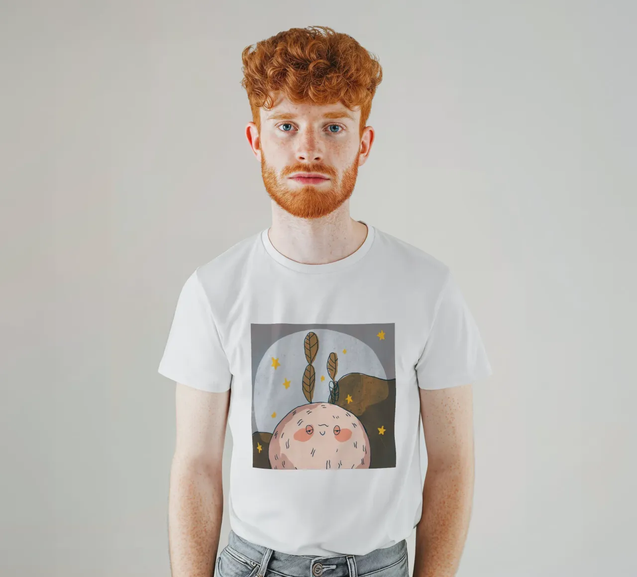 Sorriso di lumaca soddisfatto t-shirt da Timeless Huse