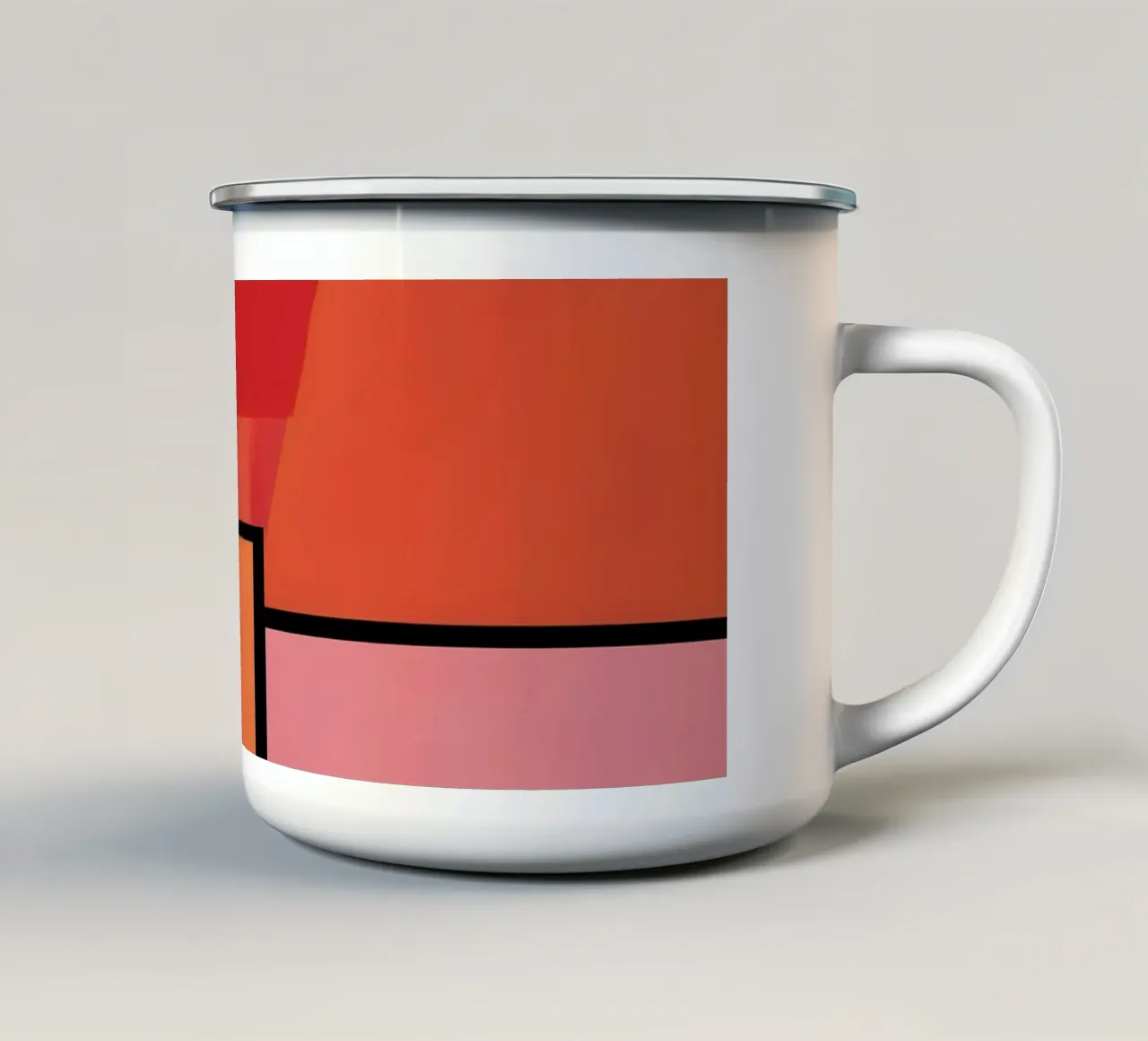 F.Geometric1103 tazza in smalto da WALLART-Peter Lorenz