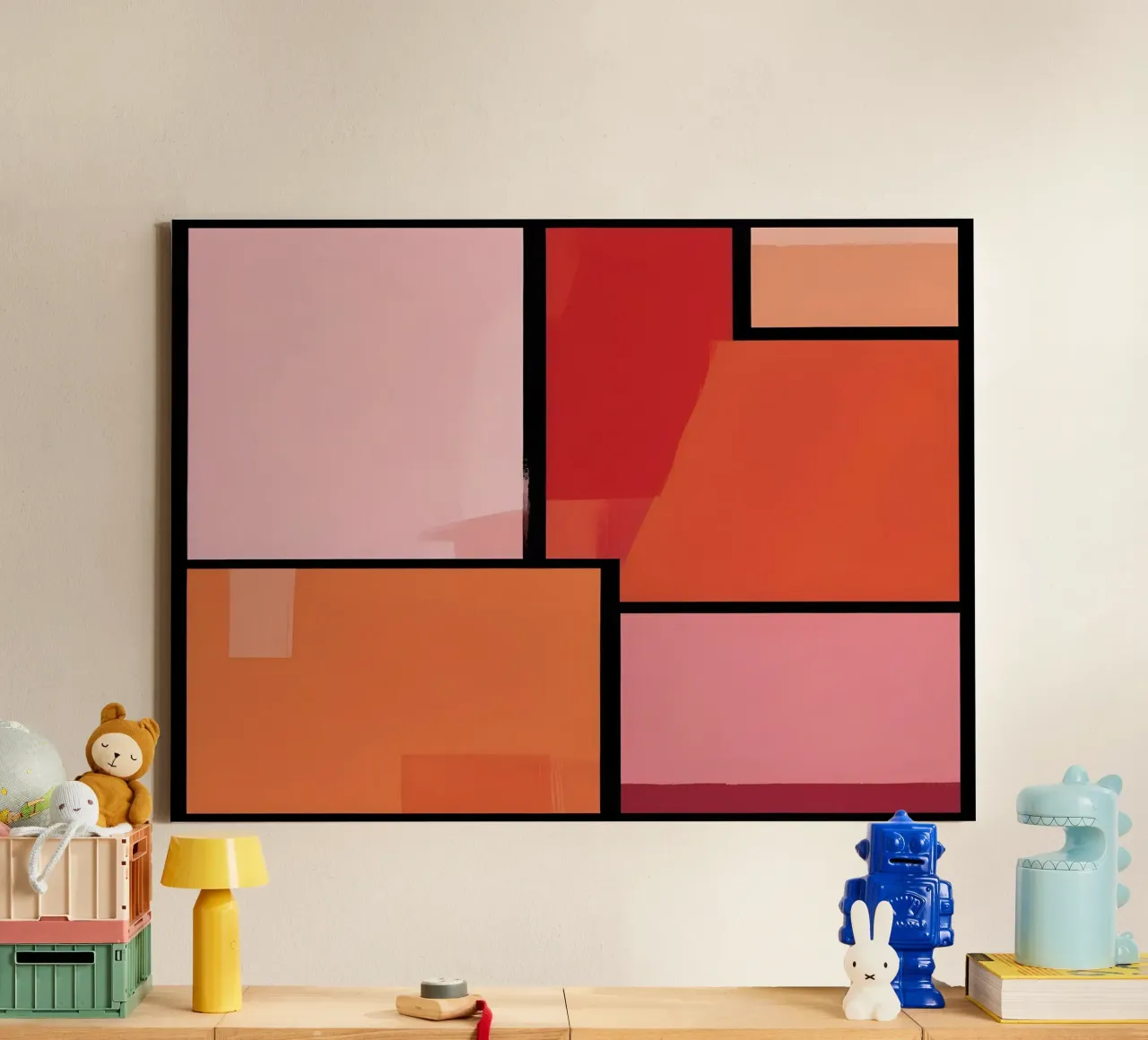 F.Geometric1103 canvas by WALLART-Peter Lorenz