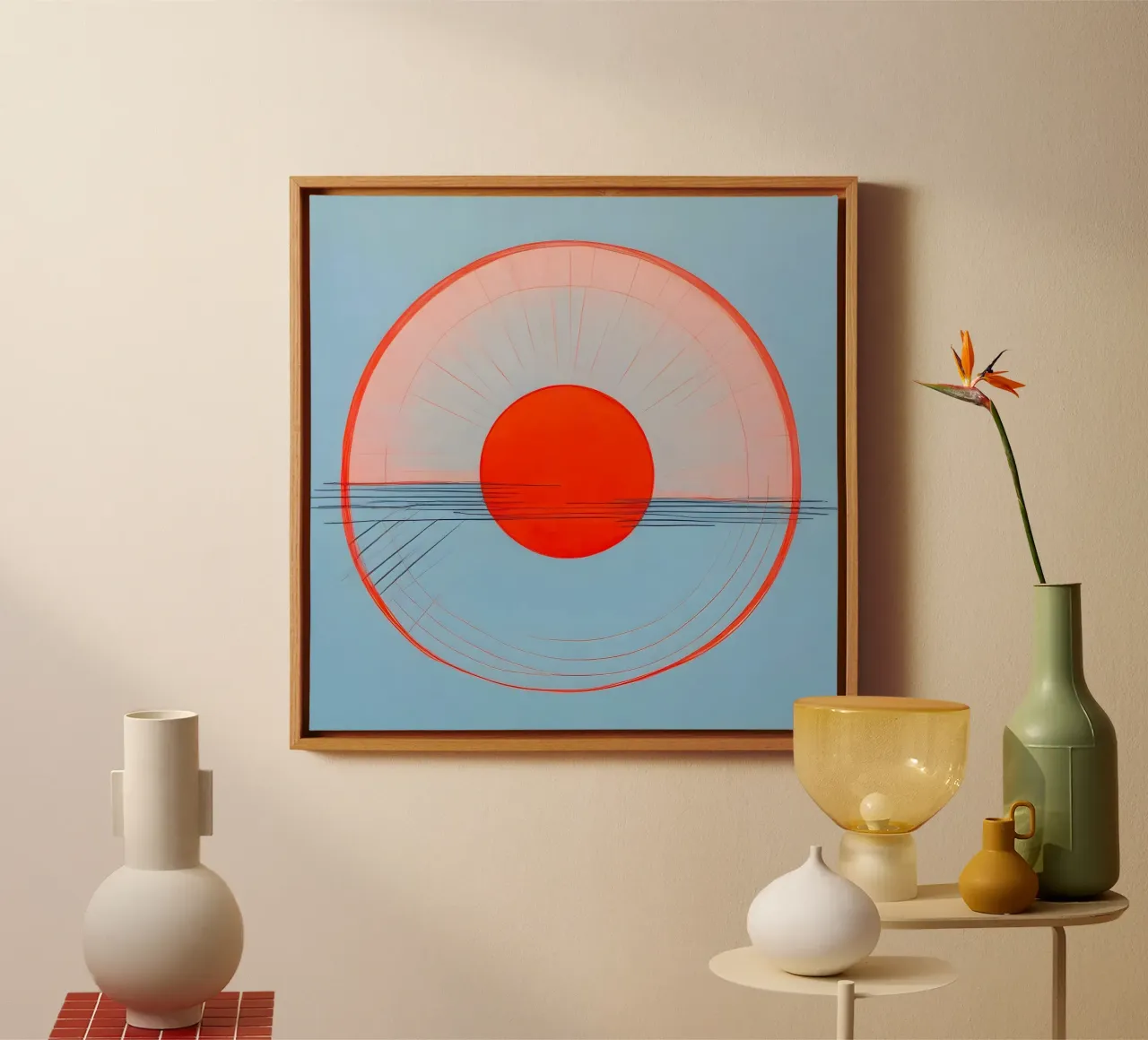 F.Geometric1204 tela da WALLART-Peter Lorenz