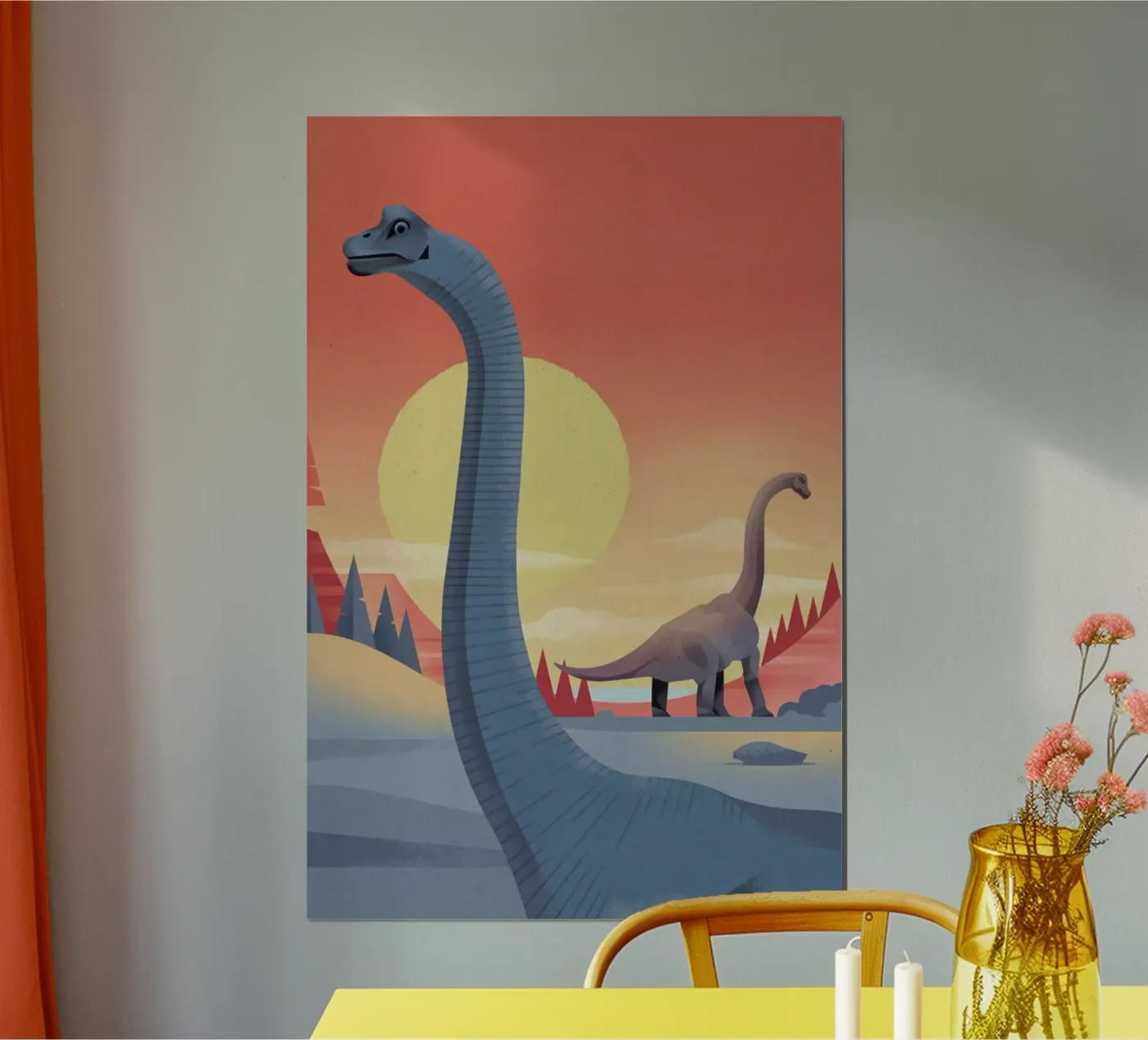 Brachiosaurus Poster von Dieter Braun