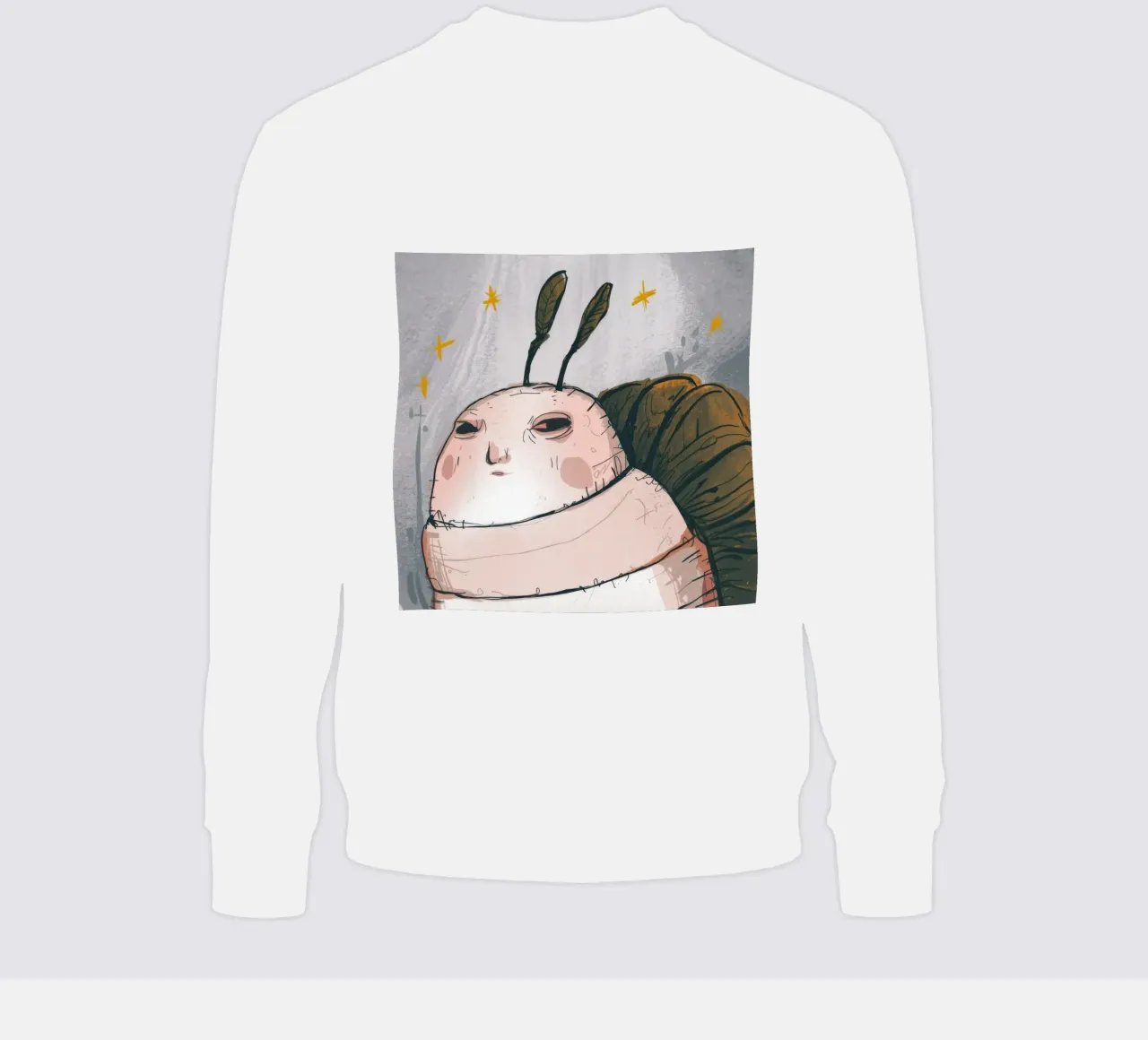 Grumpy Cloud Thoughts sweatshirt by Timeless Huse