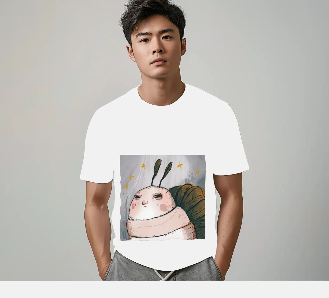 Grumpy Cloud Thoughts t-shirt da Timeless Huse