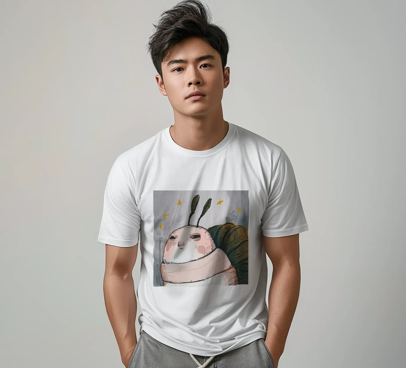 Grumpy Cloud Thoughts t-shirt da Timeless Huse