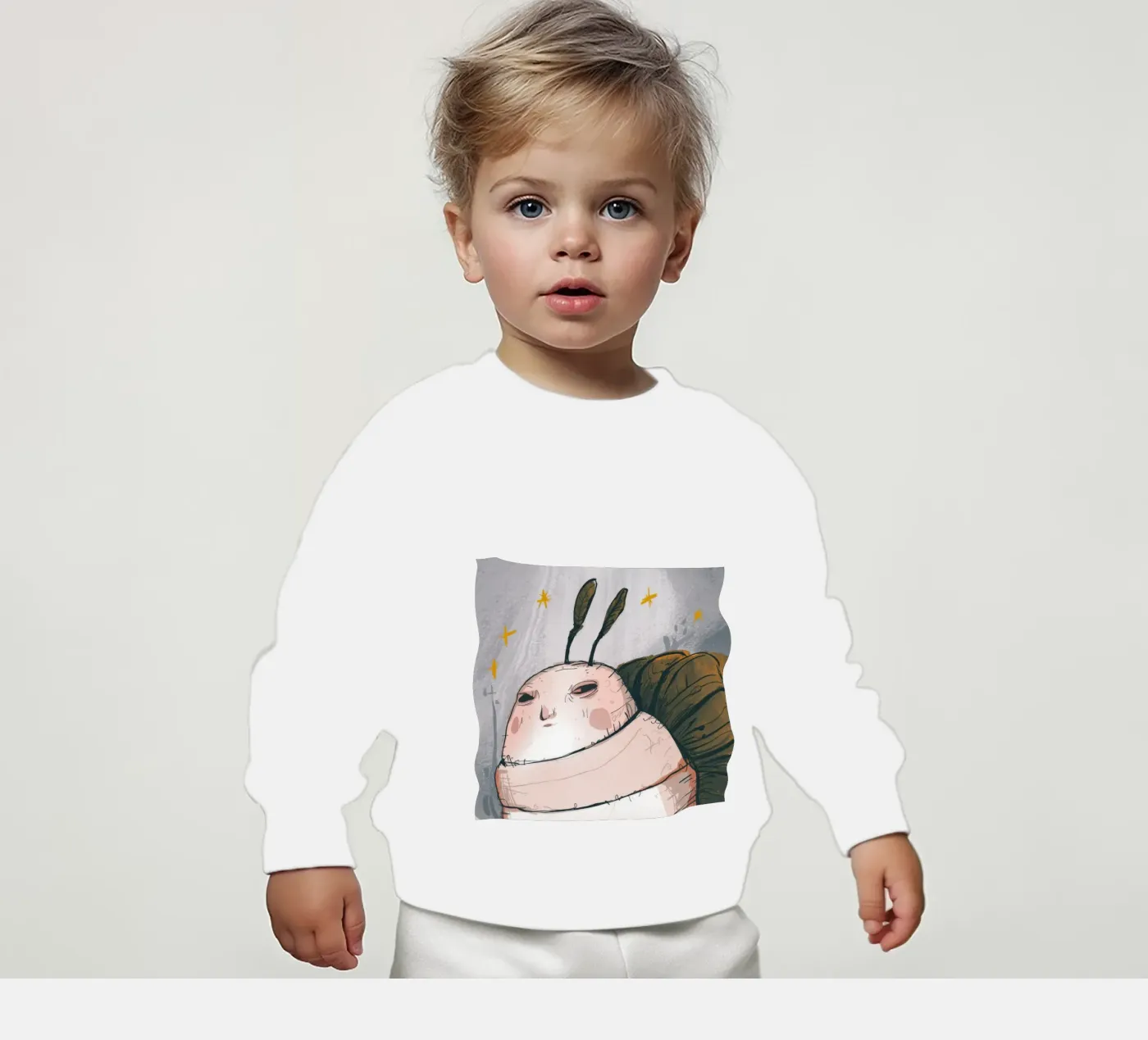Grumpy Cloud Thoughts sweat pour bébé de Timeless Huse