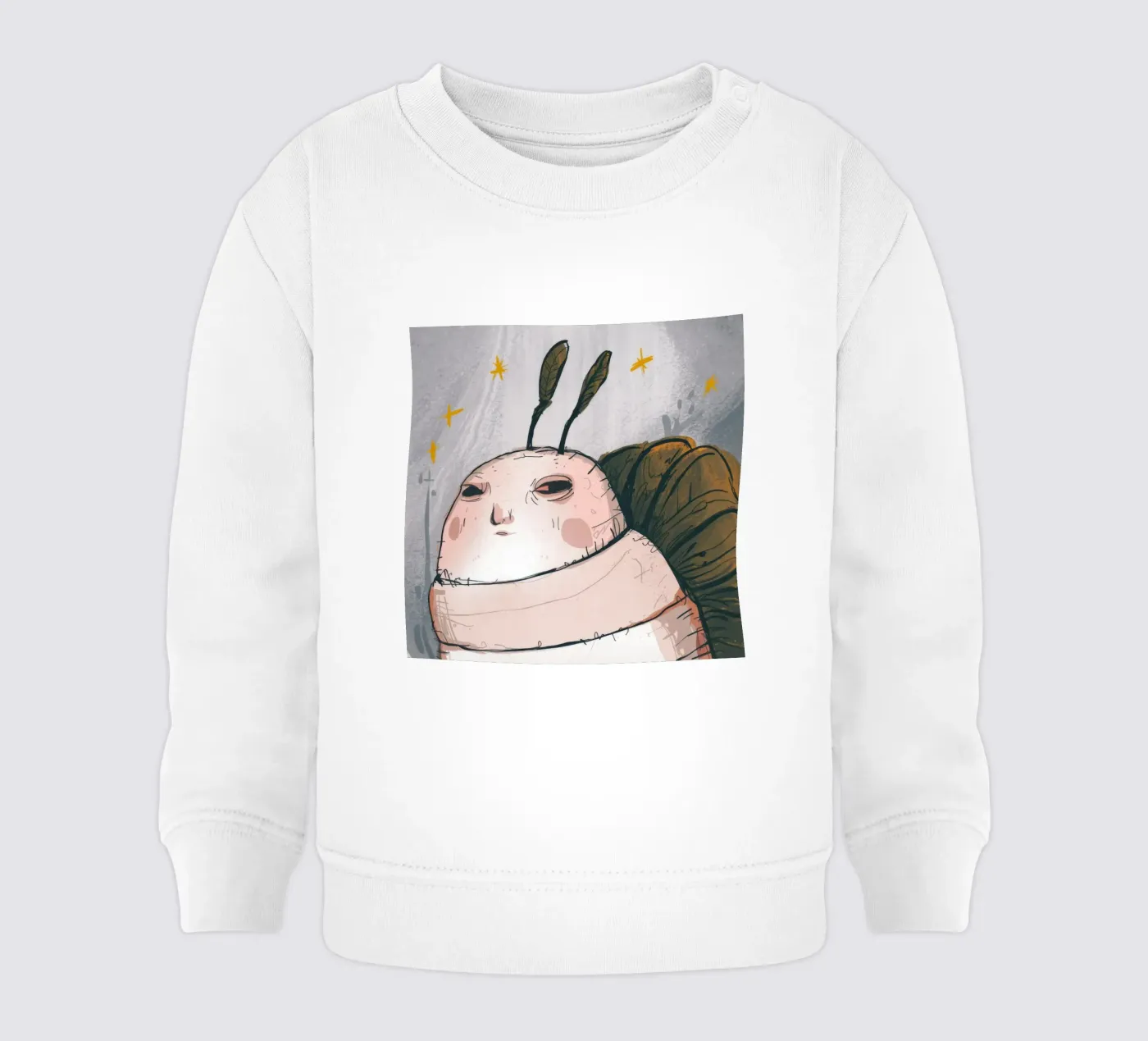 Grumpy Cloud Thoughts sweat pour bébé de Timeless Huse