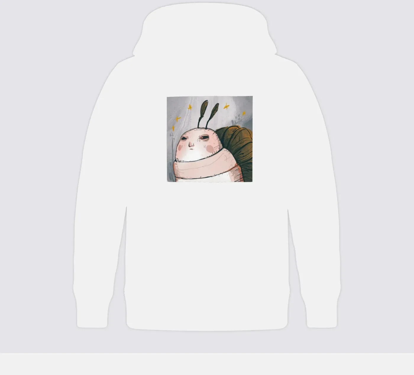 Grumpy Cloud Thoughts Kinder Hoodie von Timeless Huse