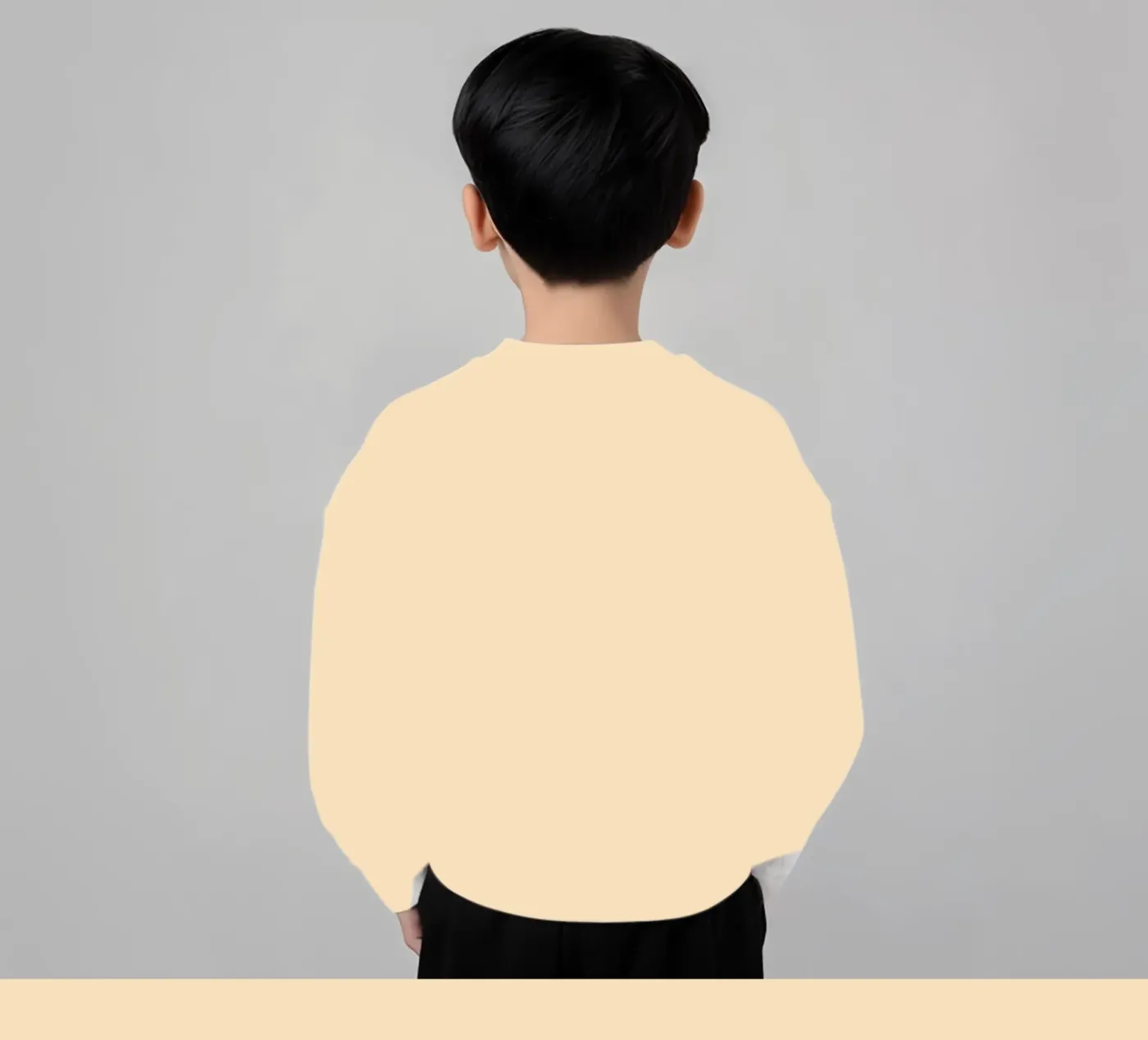 Grumpy Cloud Thoughts kinder sweatshirt van Timeless Huse