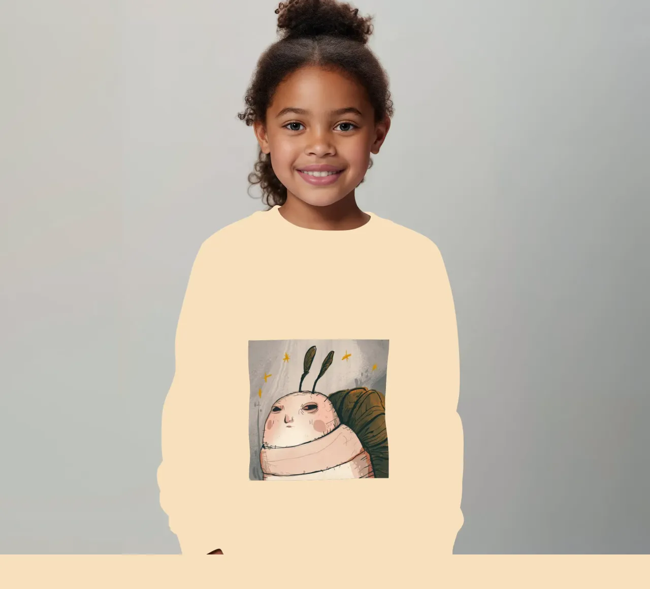 Grumpy Cloud Thoughts kids sweatshirt by Timeless Huse