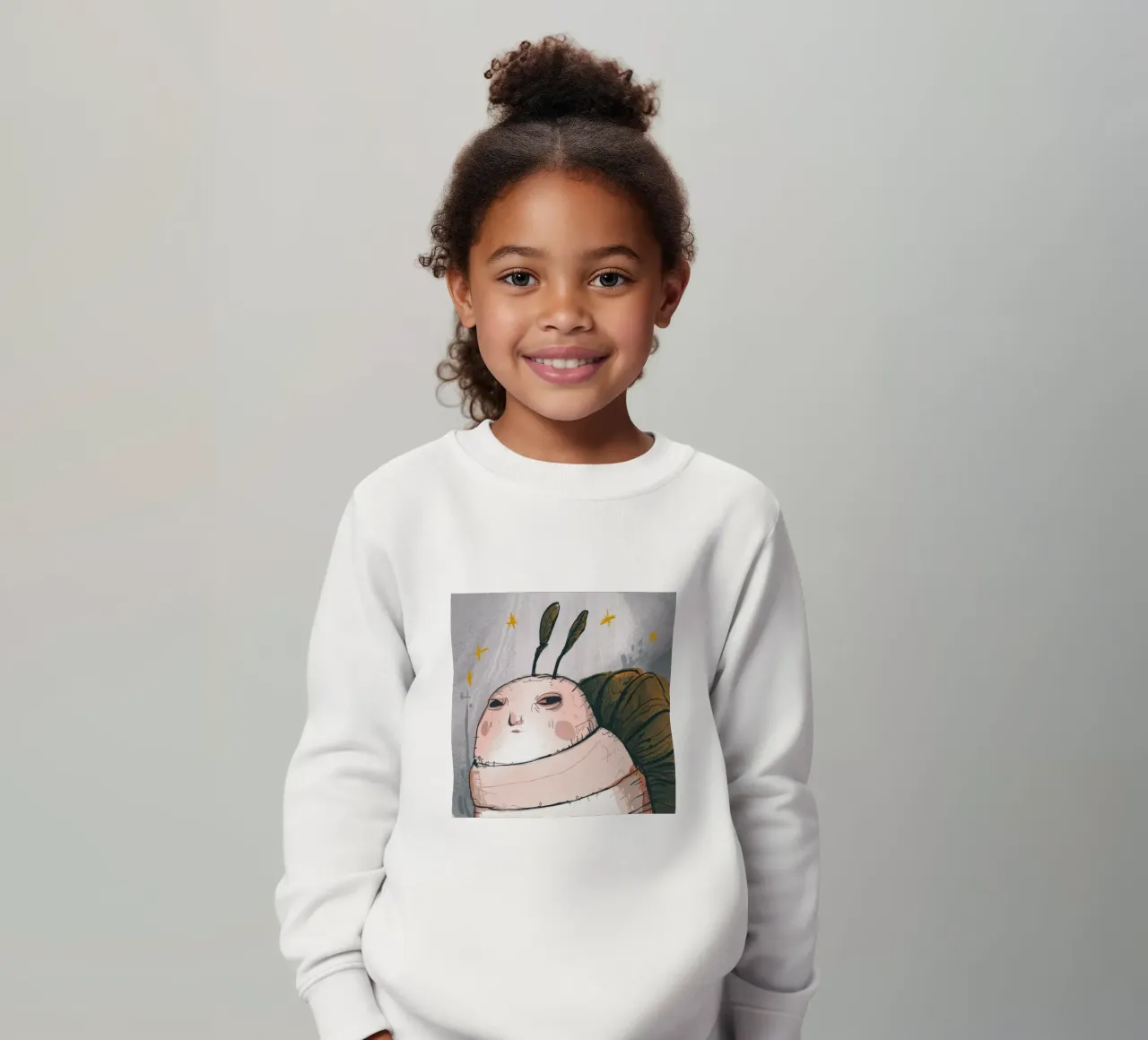 Grumpy Cloud Thoughts kids sweatshirt by Timeless Huse