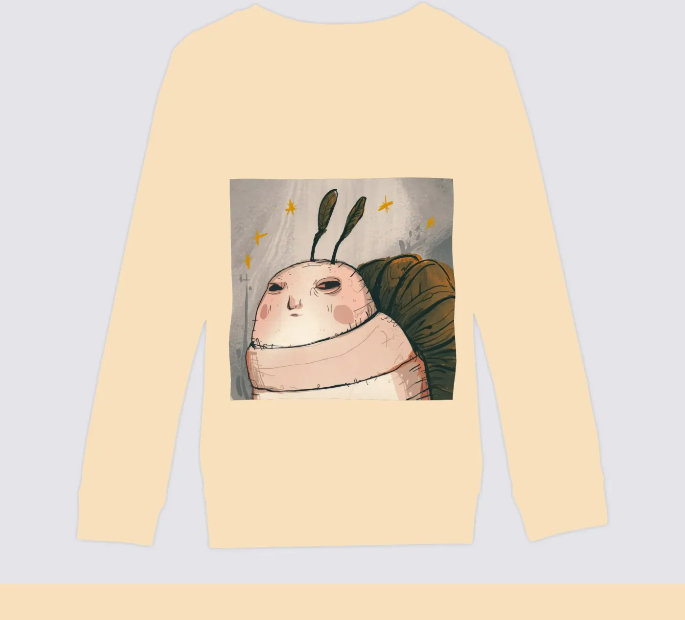 Grumpy Cloud Thoughts kids sweatshirt by Timeless Huse