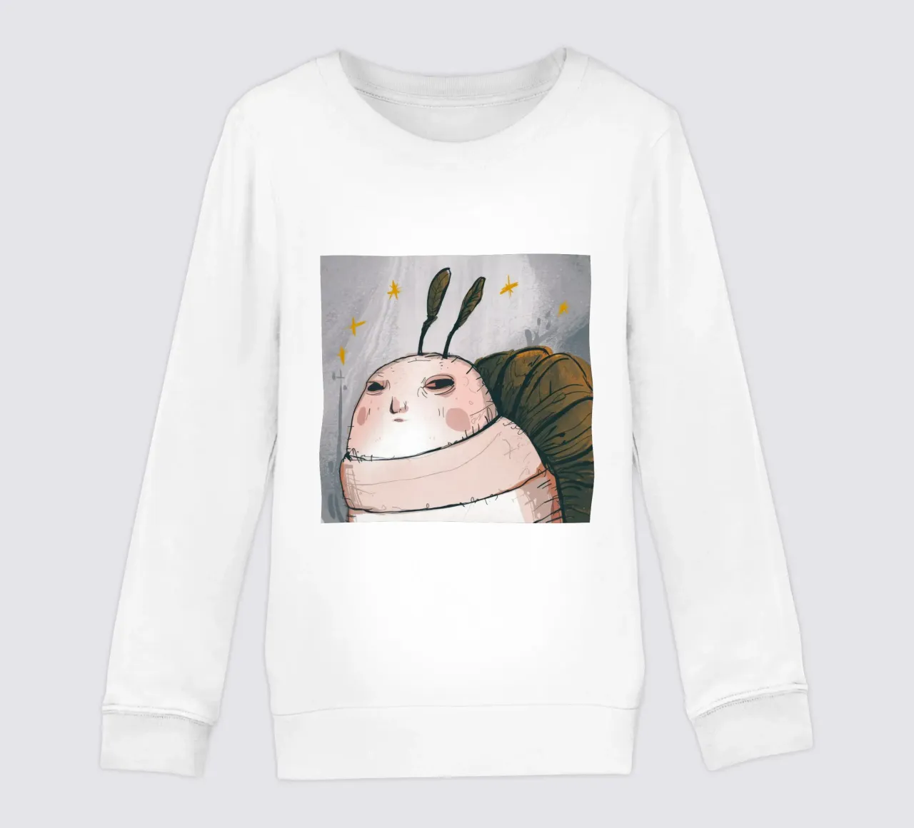 Grumpy Cloud Thoughts kids sweatshirt by Timeless Huse